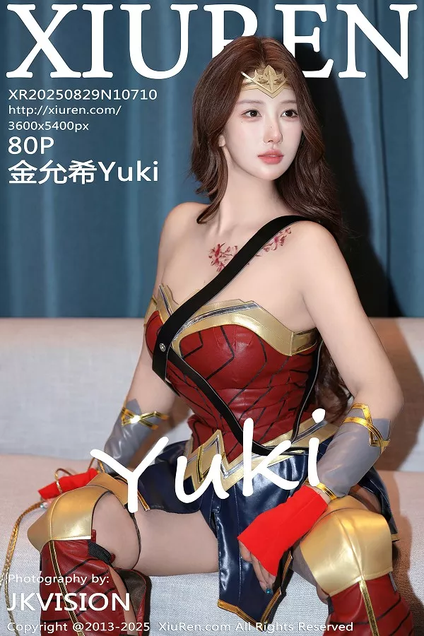 金允希Yuki性感Cos神奇女侠服饰秀完美身材迷人绝美写真