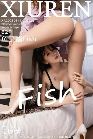鱼子酱Fish考试危机主题性感灰上衣配黑短裙迷人绝美写真