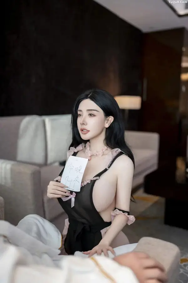.B009 秀人番外 潘娇娇 双人女仆 主题写真 []