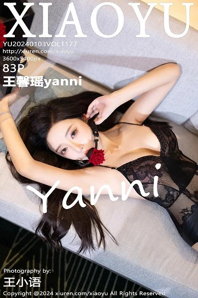 王馨瑶yanni暗红皮衣露黑色蕾丝情趣服秀曼妙身姿绝美写真