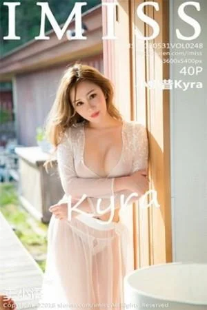 小奶昔Kyra居家私房灰色蕾丝内衣秀豪乳喷血绝美写真