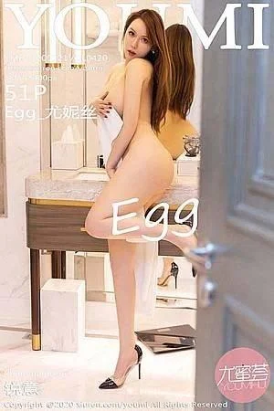 Egg_尤妮丝浴室里私房内衣秀傲人豪乳惹火绝美写真