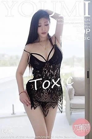 妲己_Toxic苏梅岛蕾丝情趣内衣半脱秀豪乳翘臀绝美写真