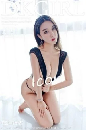 性感御姐筱慧icon黑色蕾丝高叉连体衣秀豪乳翘臀绝美写真