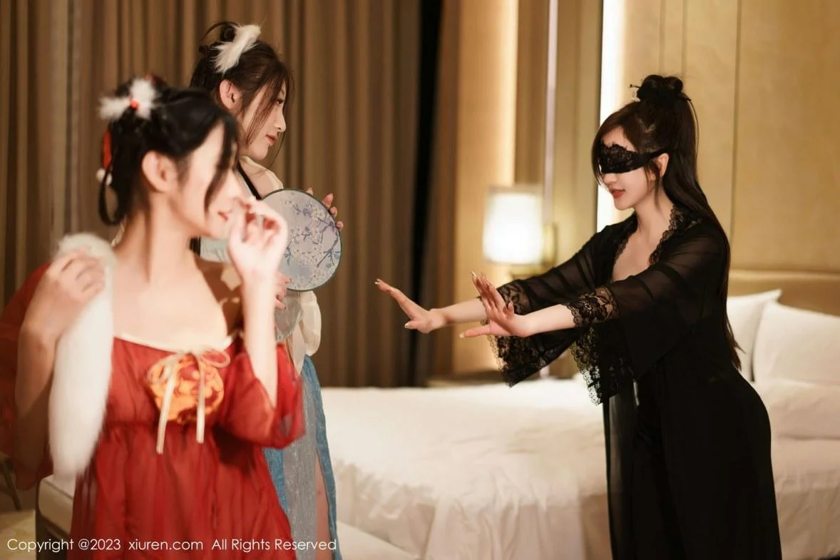 合集妲己＆阿姣＆周妍希私房性感古装服饰完美绝美写真  2023.01.20 No.6170 妲己_Toxic 古装美腿 [] 最新一期合集写真发布，由@妲己_Toxic 和@laura阿姣 @Carol周妍希 三位性感倾情性感出席拍摄，古装服饰穿搭，性感动情演绎，性感十足，写真共足量放送，希望大家喜欢和多多支持。摄影：Nina_。。 第 10 张