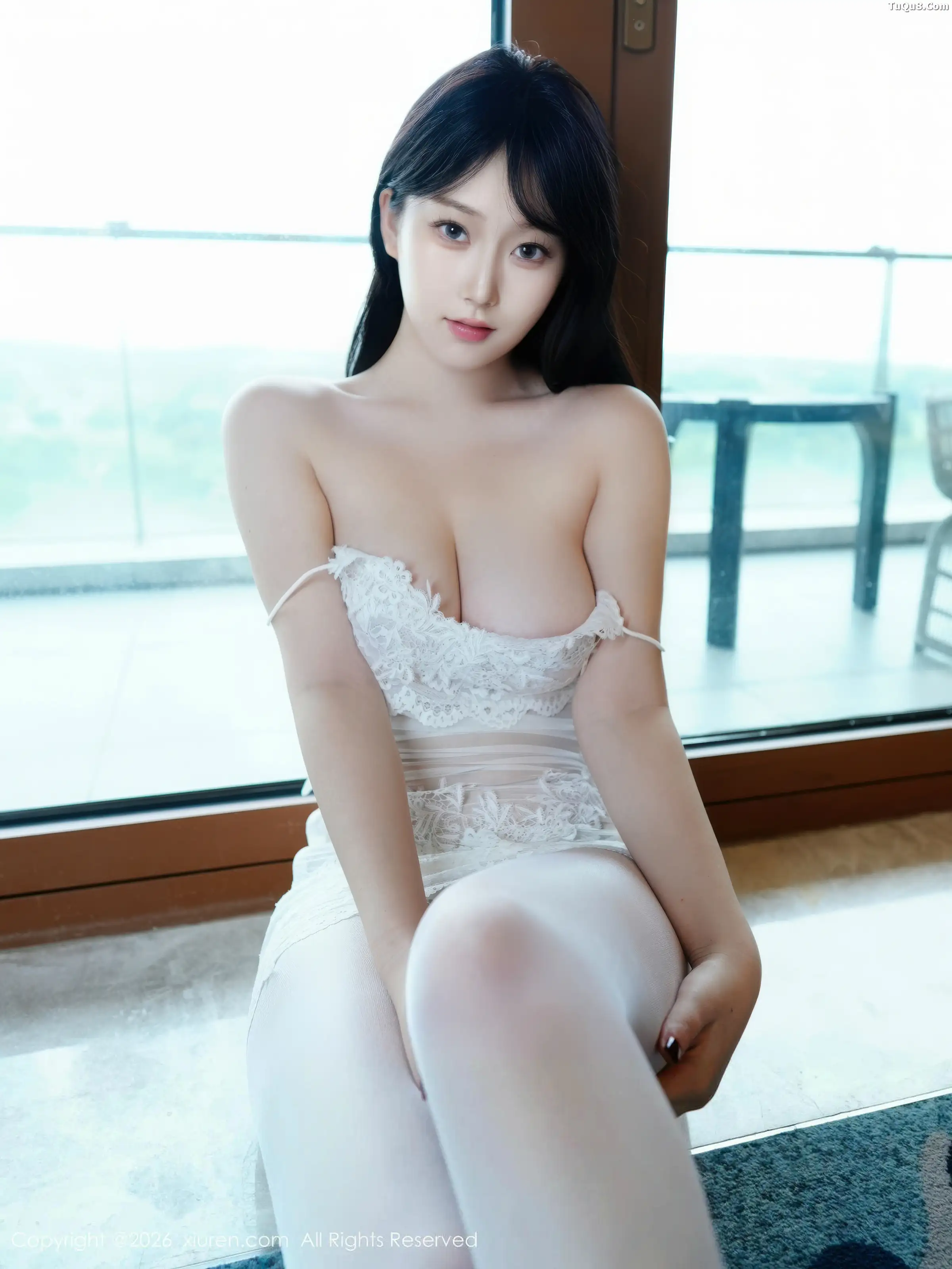 李沁恩lrene性感姐妹花蕾丝连衣短裙秀丰腴身材绝美写真 第 47 张