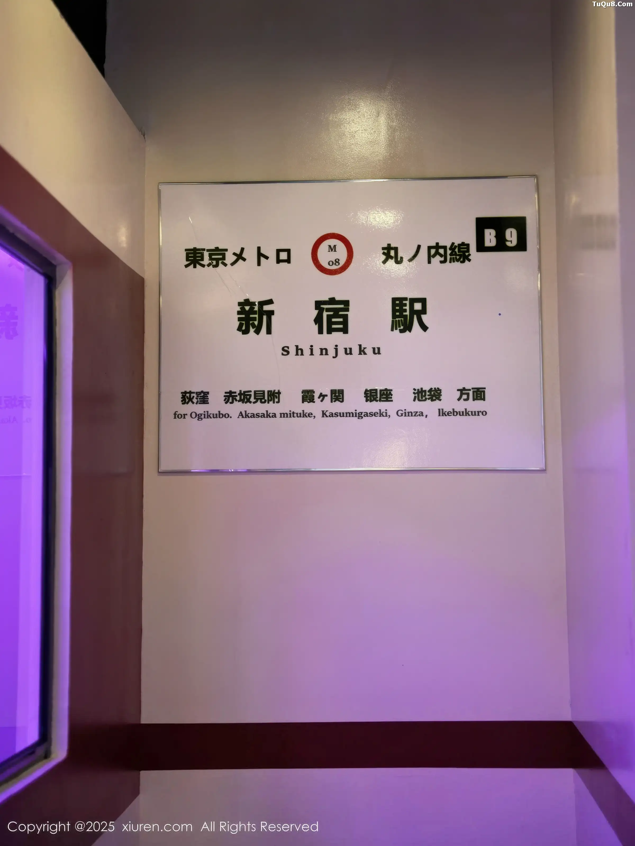 夏冰冰动车场景性感红色OL服饰配黑丝袜秀丰满身材绝美写真 第 2 张