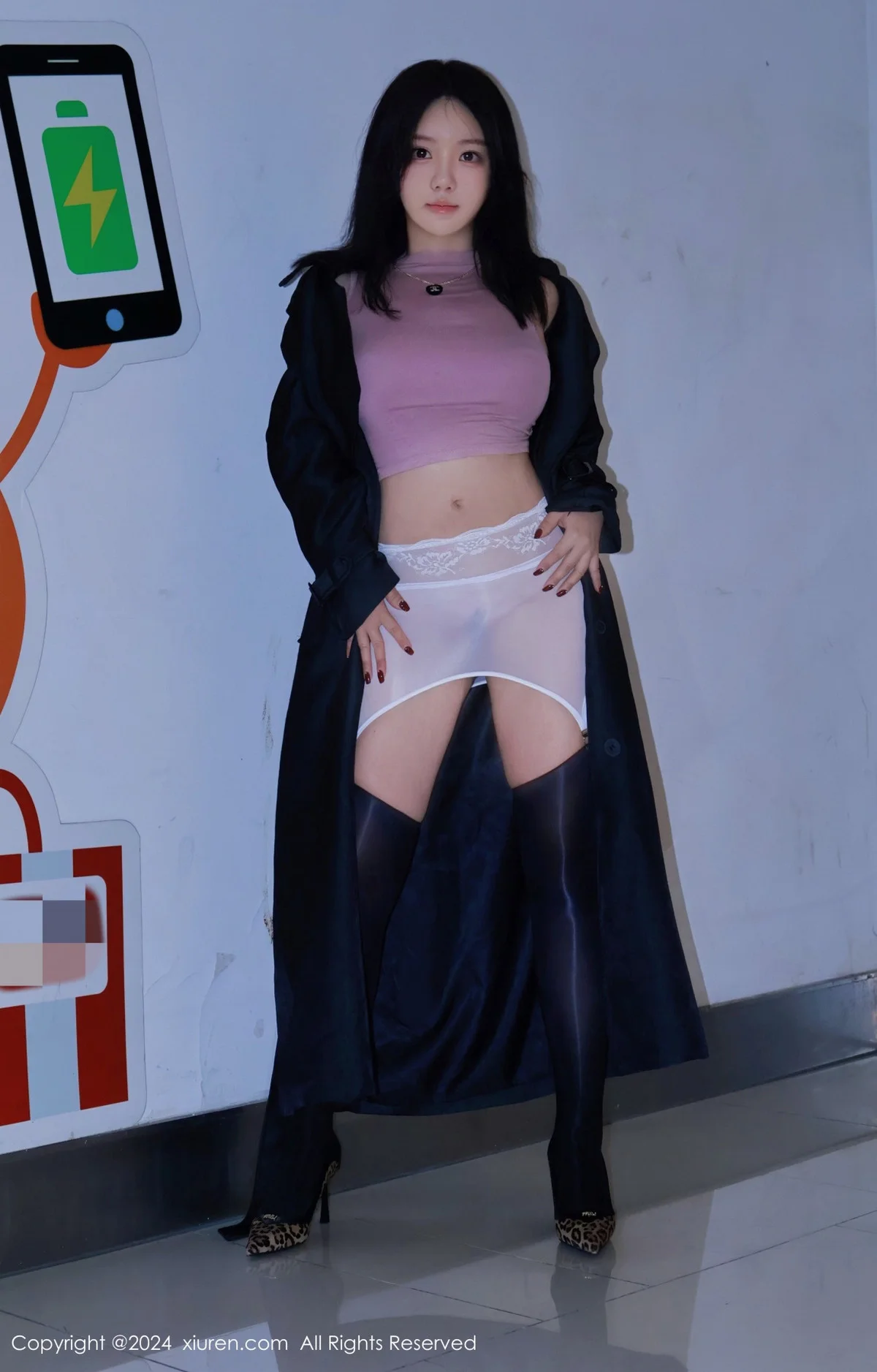 小薯条nienie户外性感肉色连体衣秀惹火身材撩人绝美写真 第 6 张