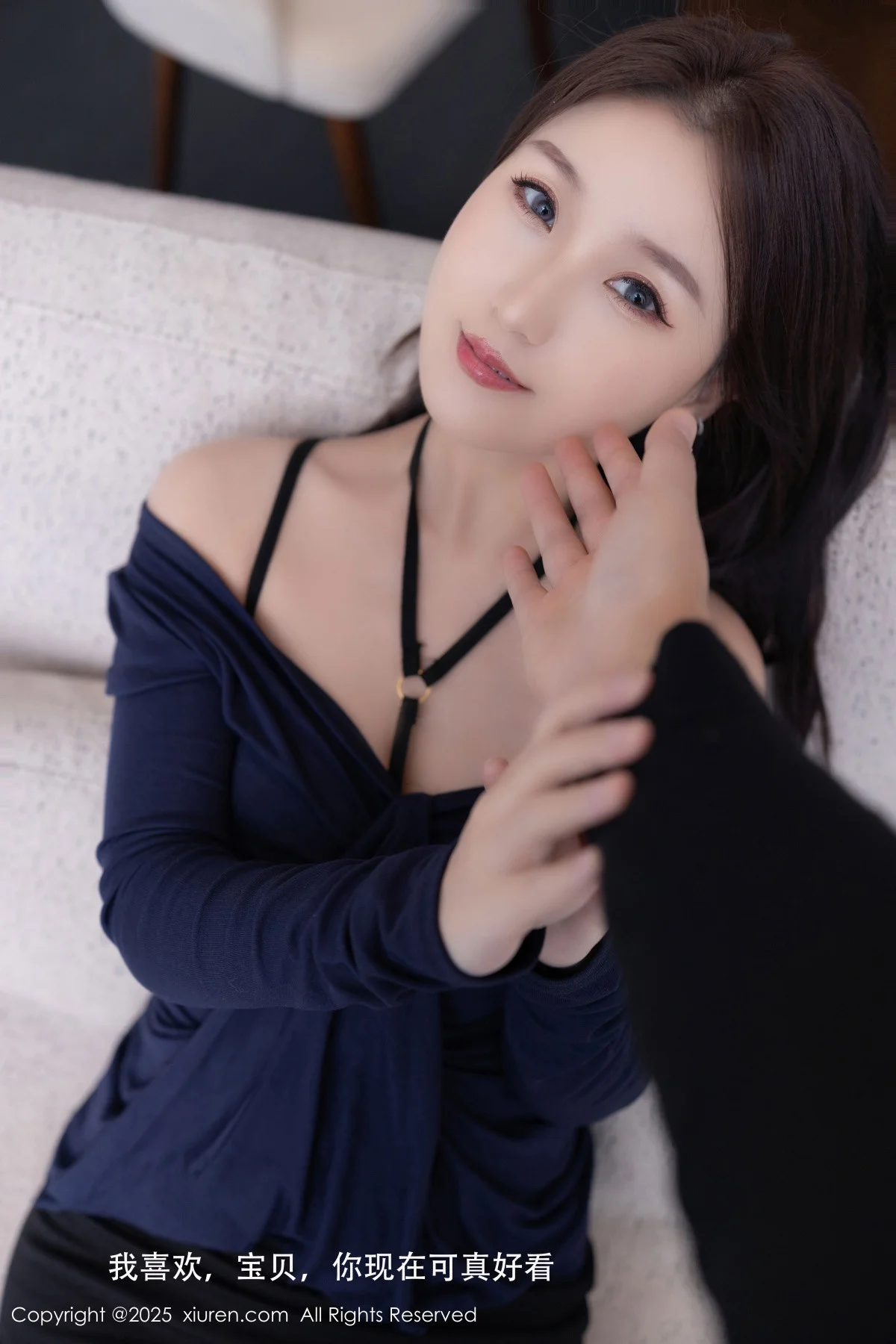 杏子Yada性感黑色蕾丝情趣内衣配黑丝袜秀曼妙身姿绝美写真 第 16 张