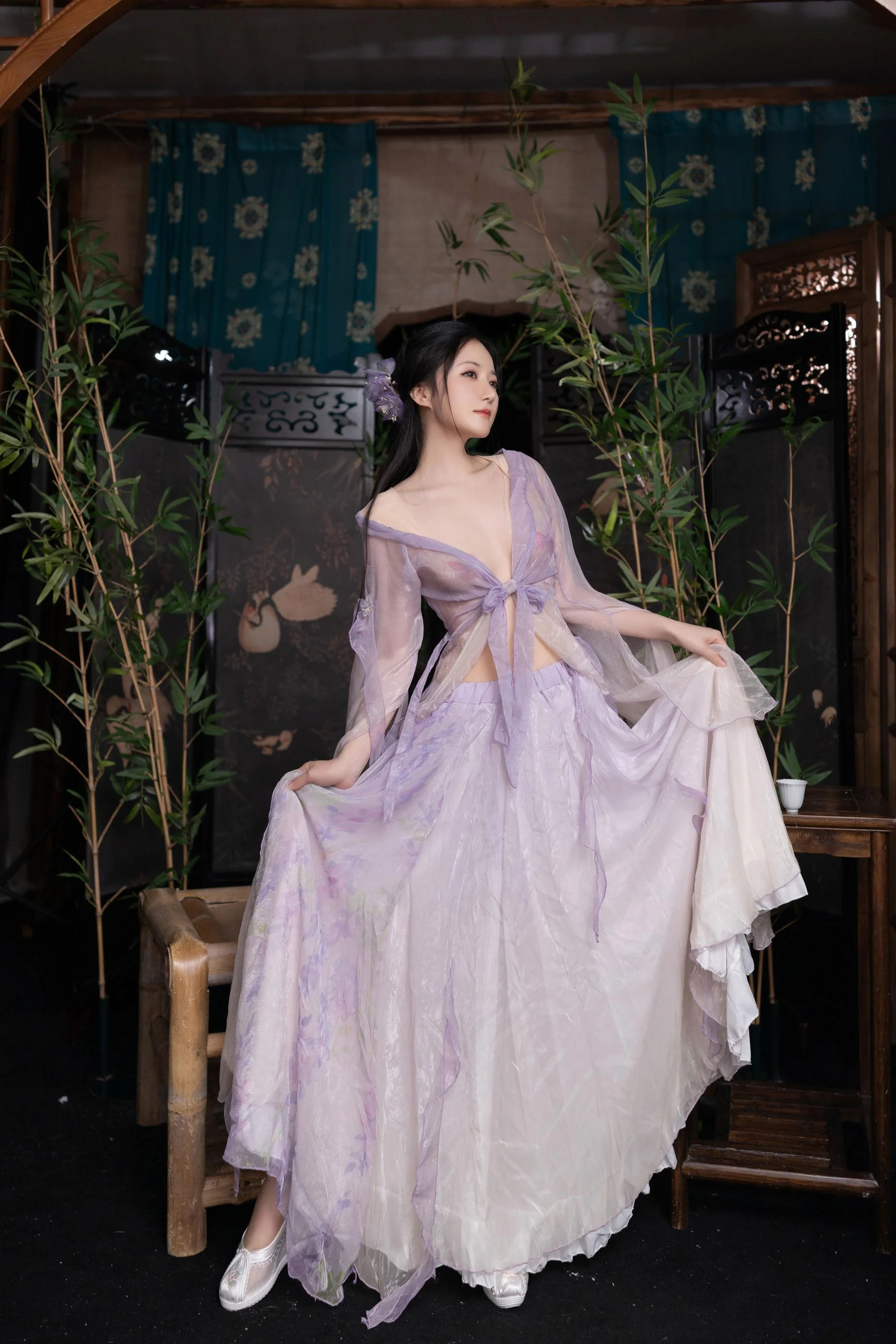 [秀人付费] 鱼子酱Fish 诱人私拍福利 蝴蝶 第 211 张
