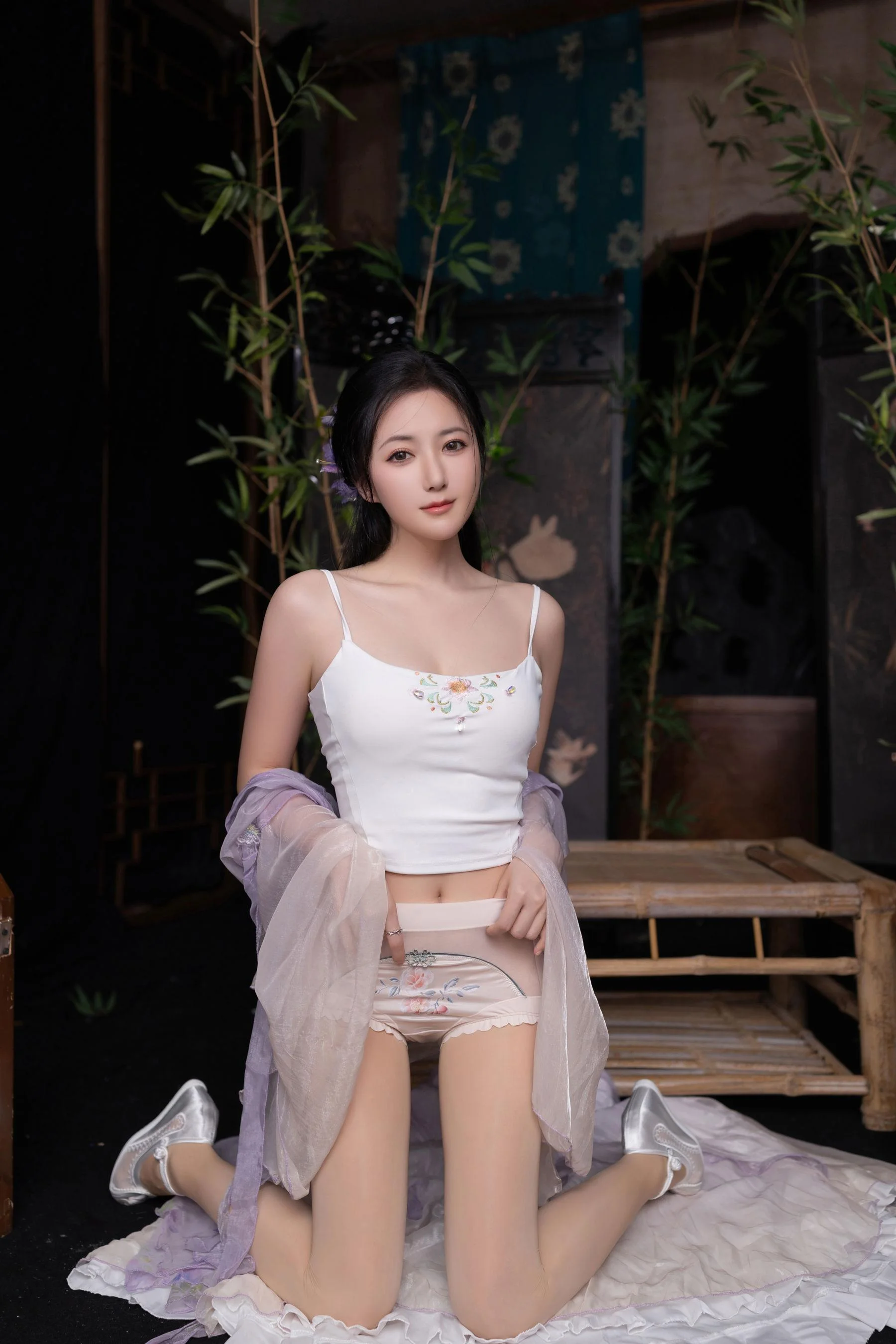 [秀人付费] 鱼子酱Fish 诱人私拍福利 蝴蝶 第 70 张