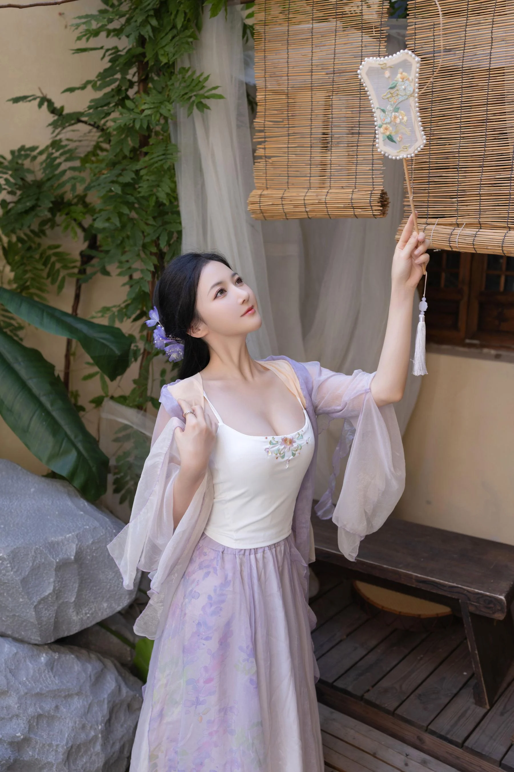 [秀人付费] 鱼子酱Fish 诱人私拍福利 蝴蝶 第 9 张