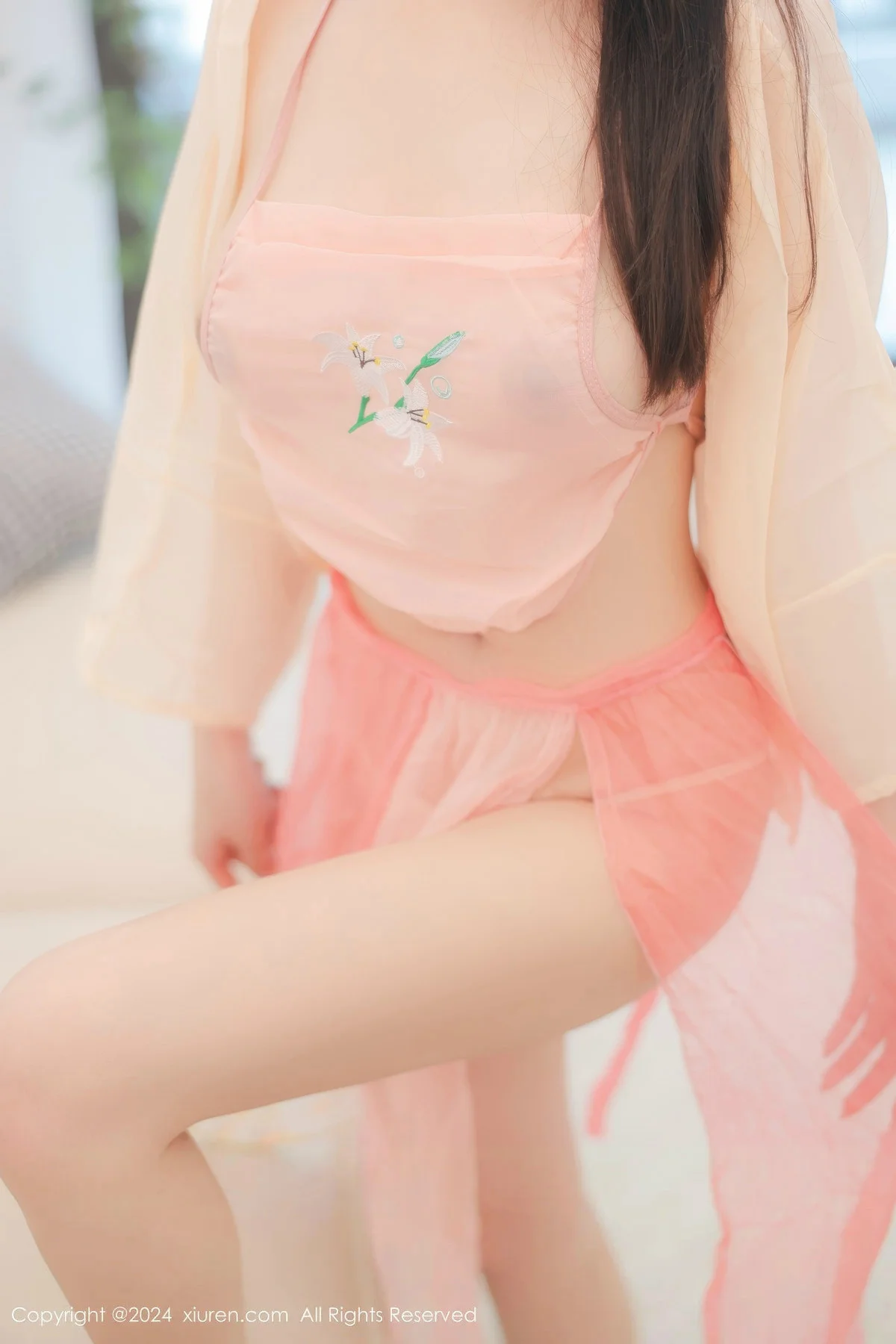 软软酱私房性感粉色古装薄纱服饰秀曼妙身姿惹火绝美写真 第 15 张