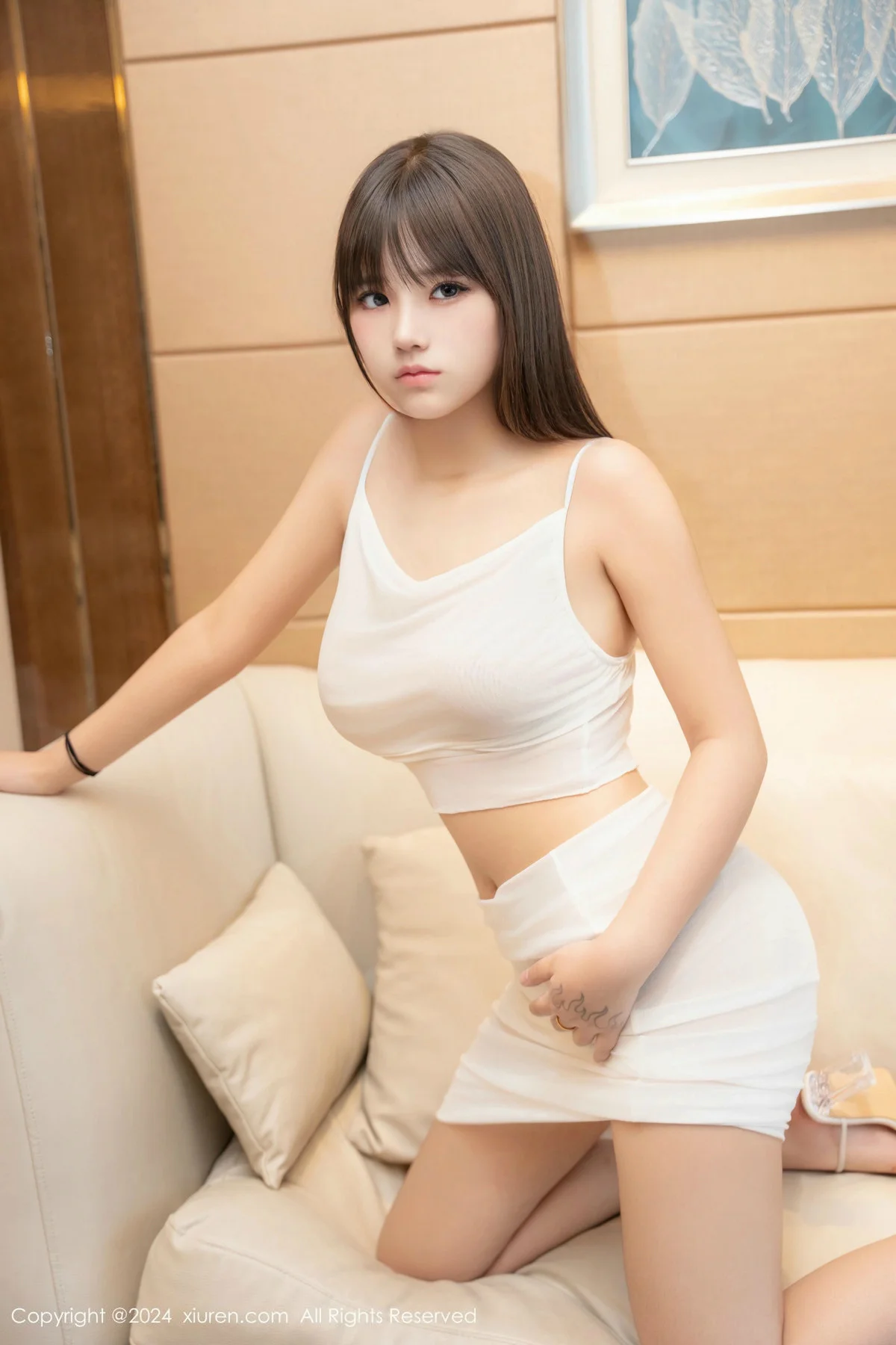姚若兮vay私房浴室性感白色情趣服饰秀曼妙身姿绝美写真 第 24 张
