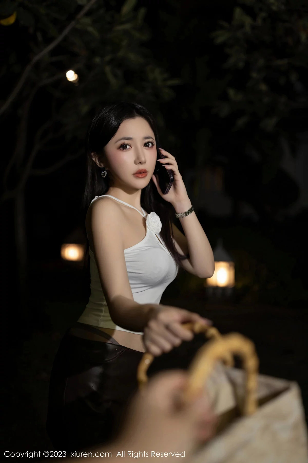 鱼子酱Fish尾随主题情趣捆绑性感内衣秀曼妙身姿绝美写真 第 5 张