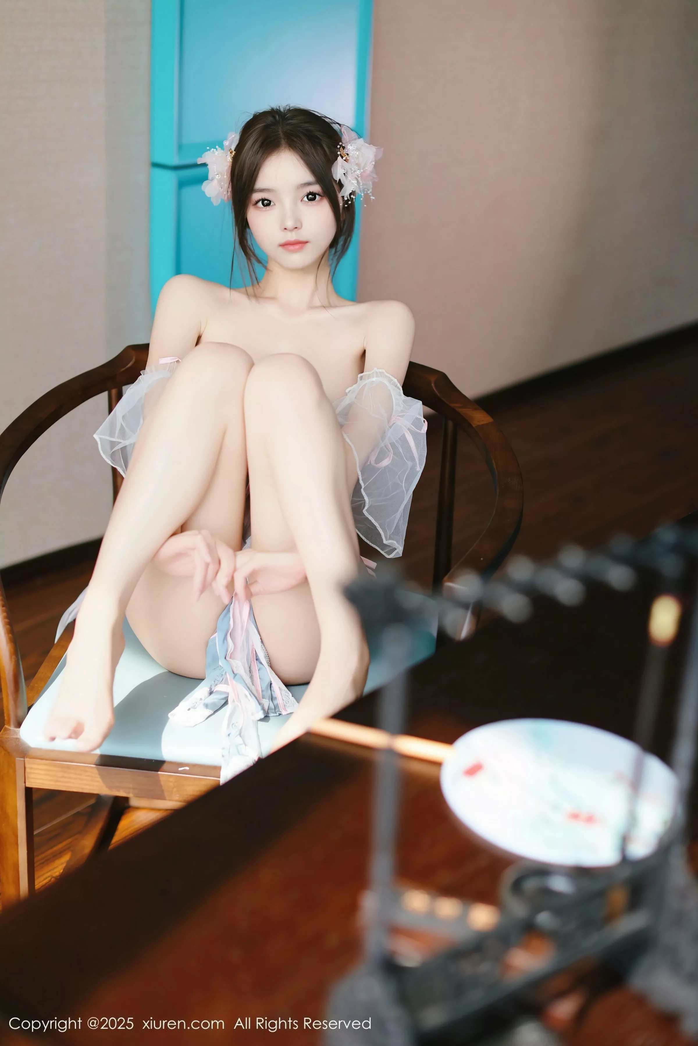 苏软软私房性感粉色情趣古装布条秀凹凸身材惹火绝美写真 第 55 张
