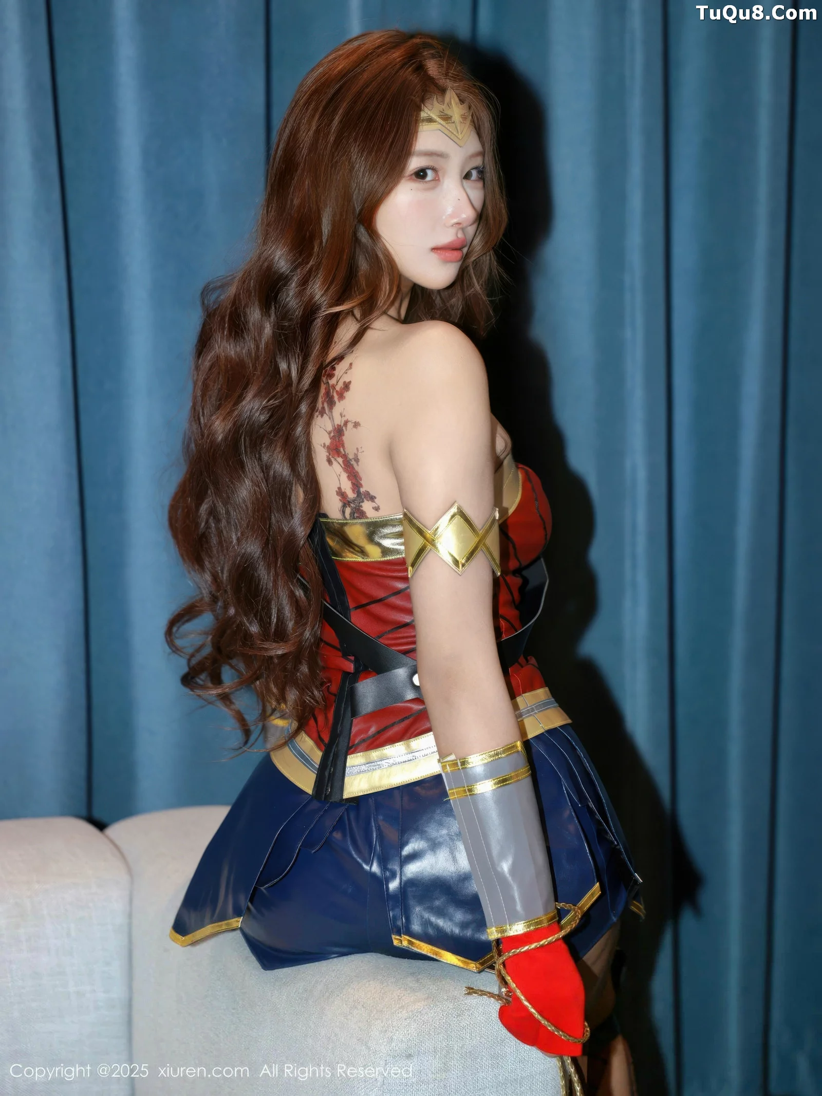 金允希Yuki性感Cos神奇女侠服饰秀完美身材迷人绝美写真 第 31 张