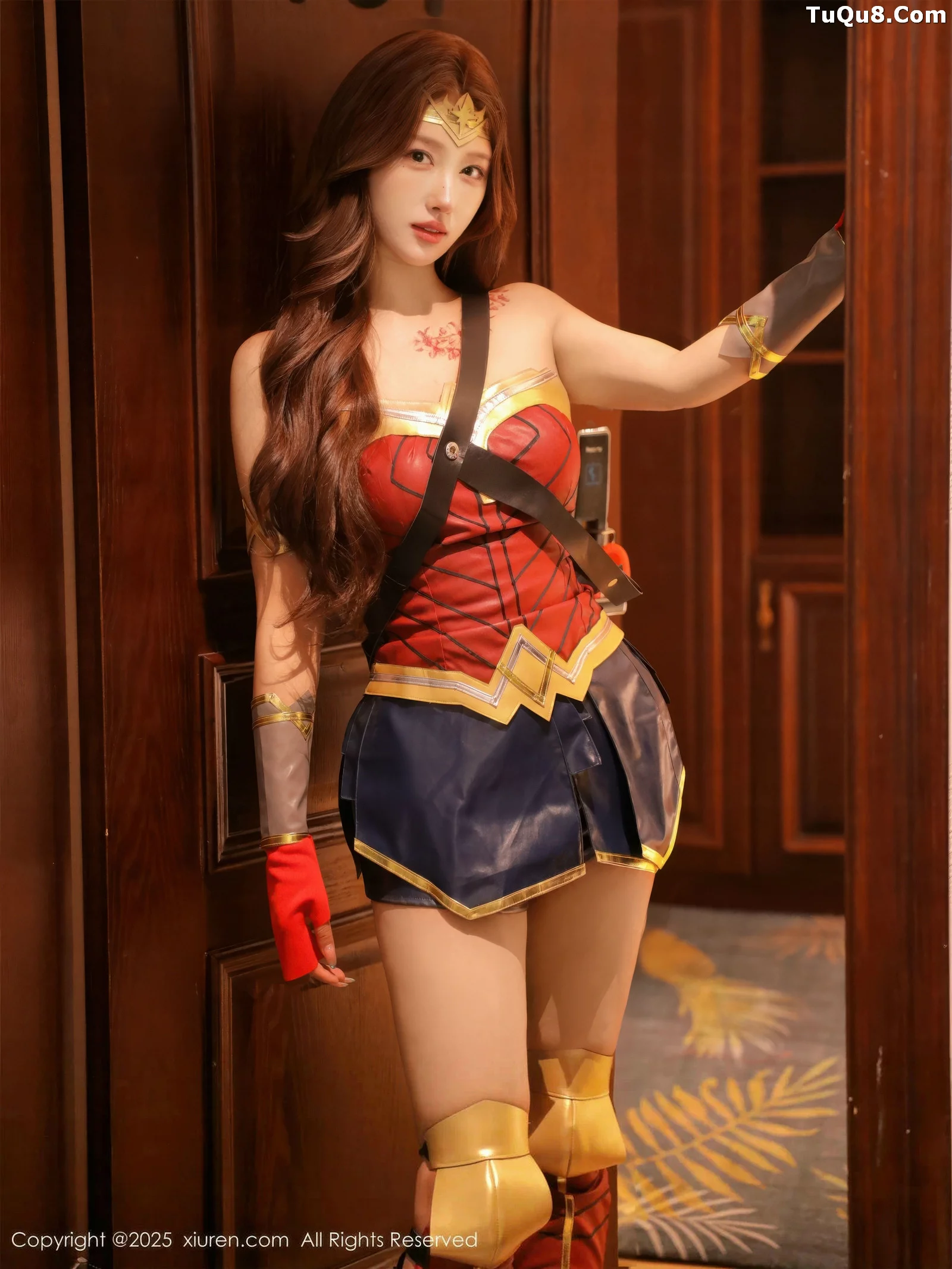 金允希Yuki性感Cos神奇女侠服饰秀完美身材迷人绝美写真 第 52 张