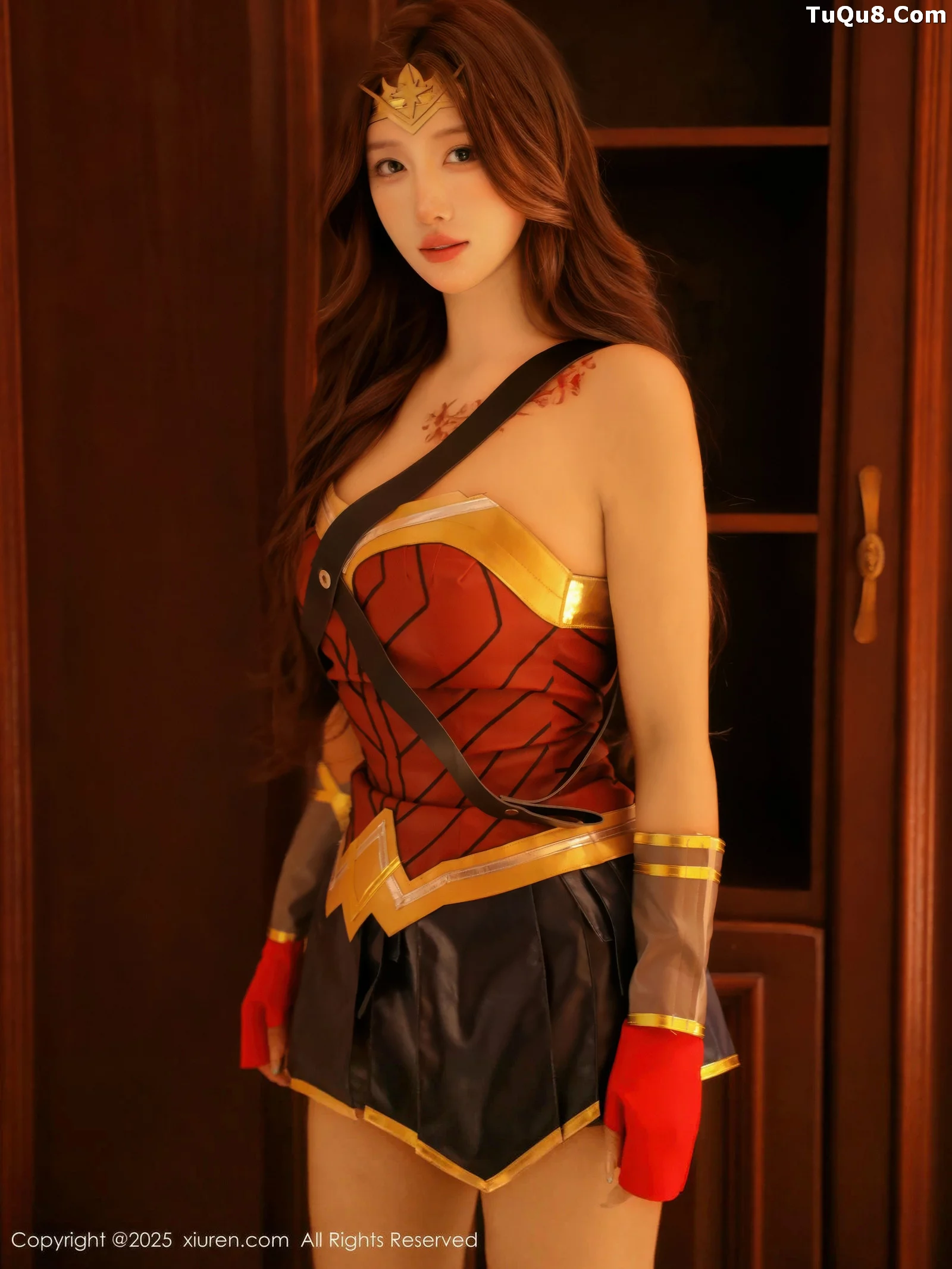 金允希Yuki性感Cos神奇女侠服饰秀完美身材迷人绝美写真 第 60 张