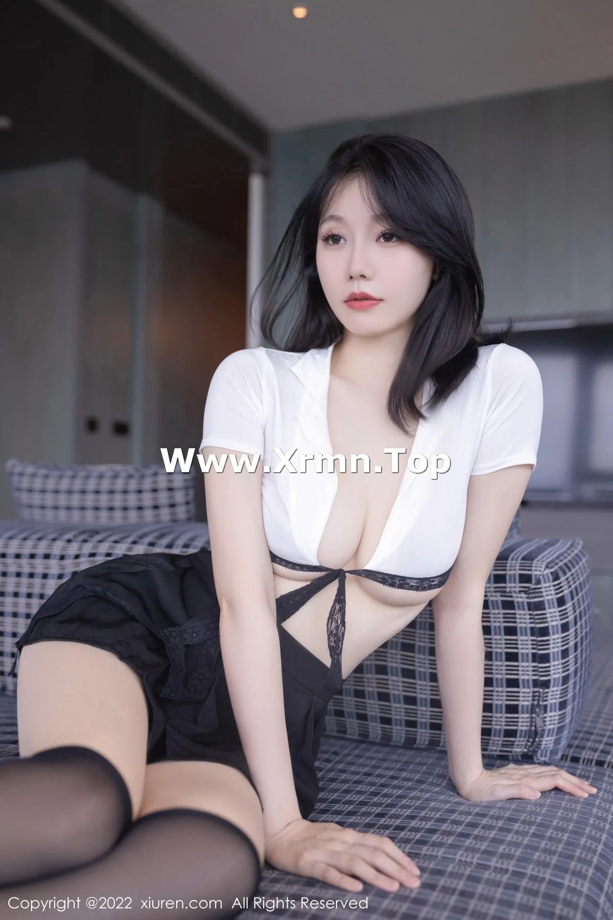 安然anran广州-云南旅拍简约白色衣半脱秀完美身材绝美写真 第 41 张