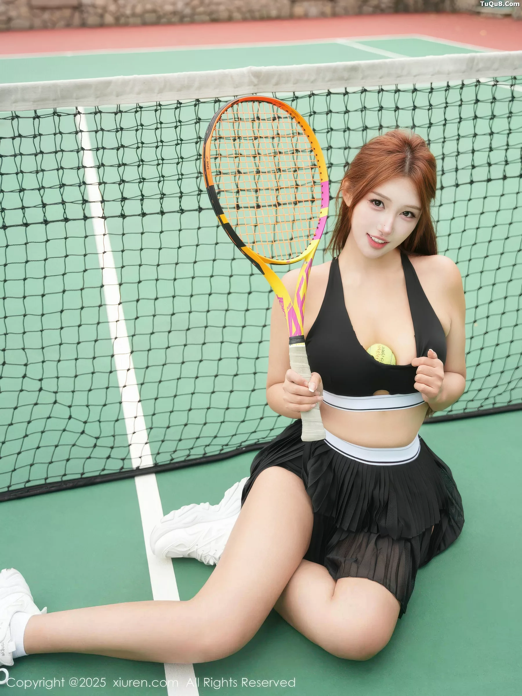 合集美女金允希Yuki户外网球运动性感服饰秀惹火身材绝美写真 第 20 张