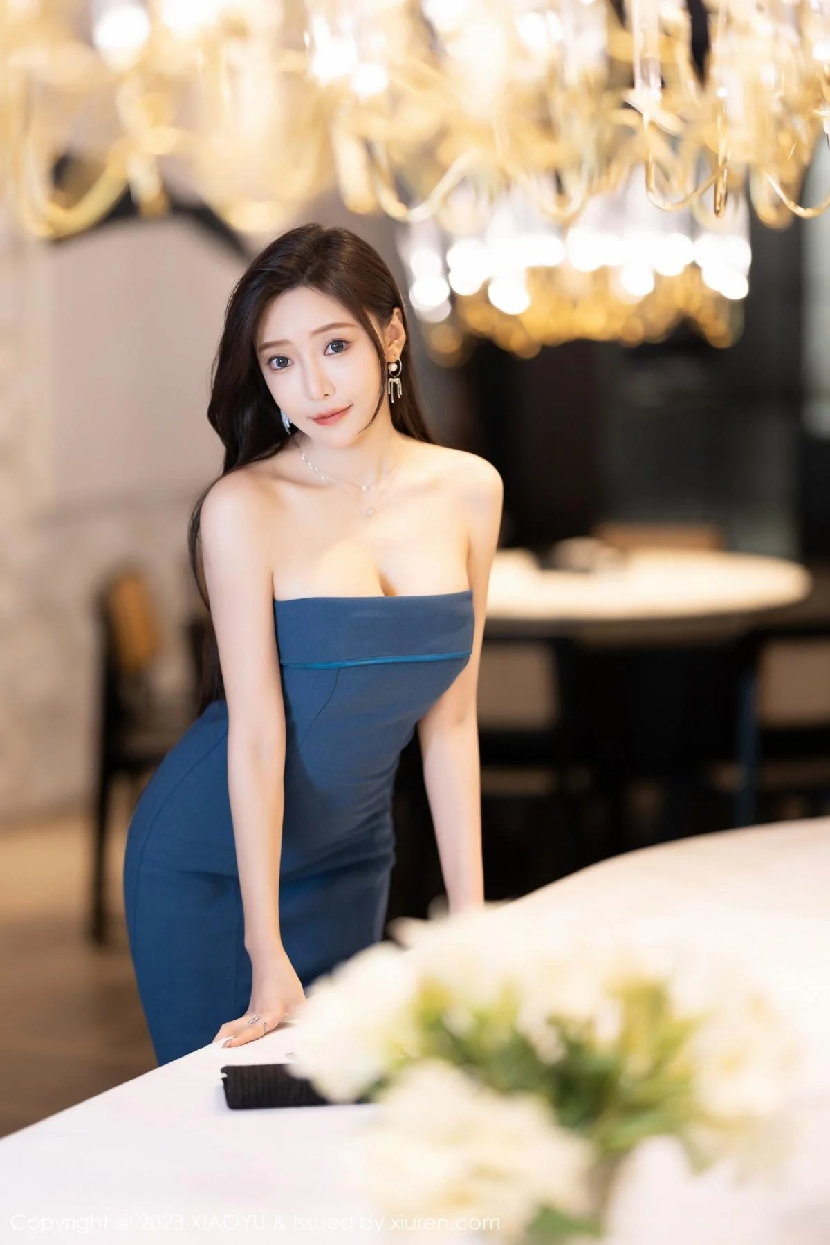 王馨瑶yanni性感薄纱轻透内衣配灰丝袜秀曼妙身姿绝美写真 第 21 张