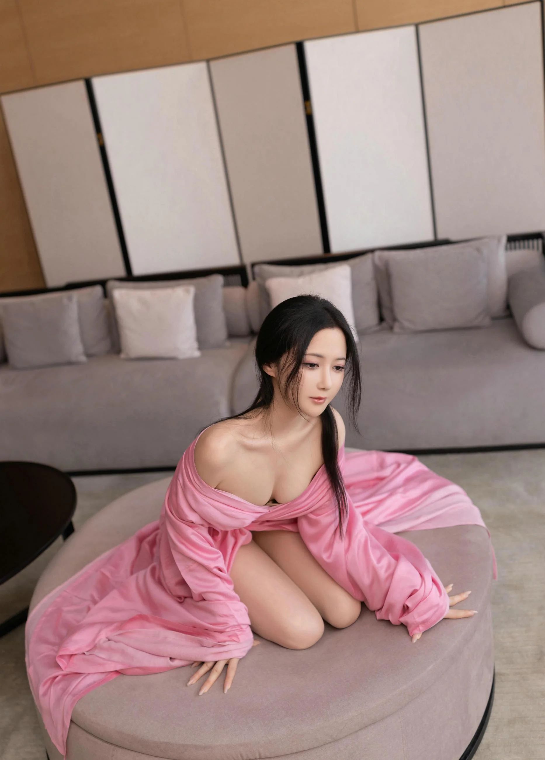 [秀人付费] 鱼子酱Fish 诱人私拍福利 月影纱 第 61 张
