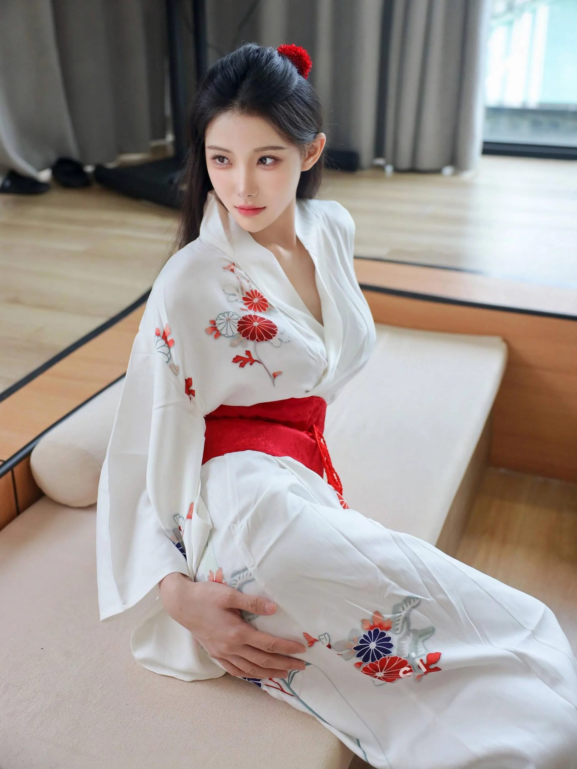 [秀人精选] 梨霜儿 诱人私拍福利 COS潘金莲 第 10 张