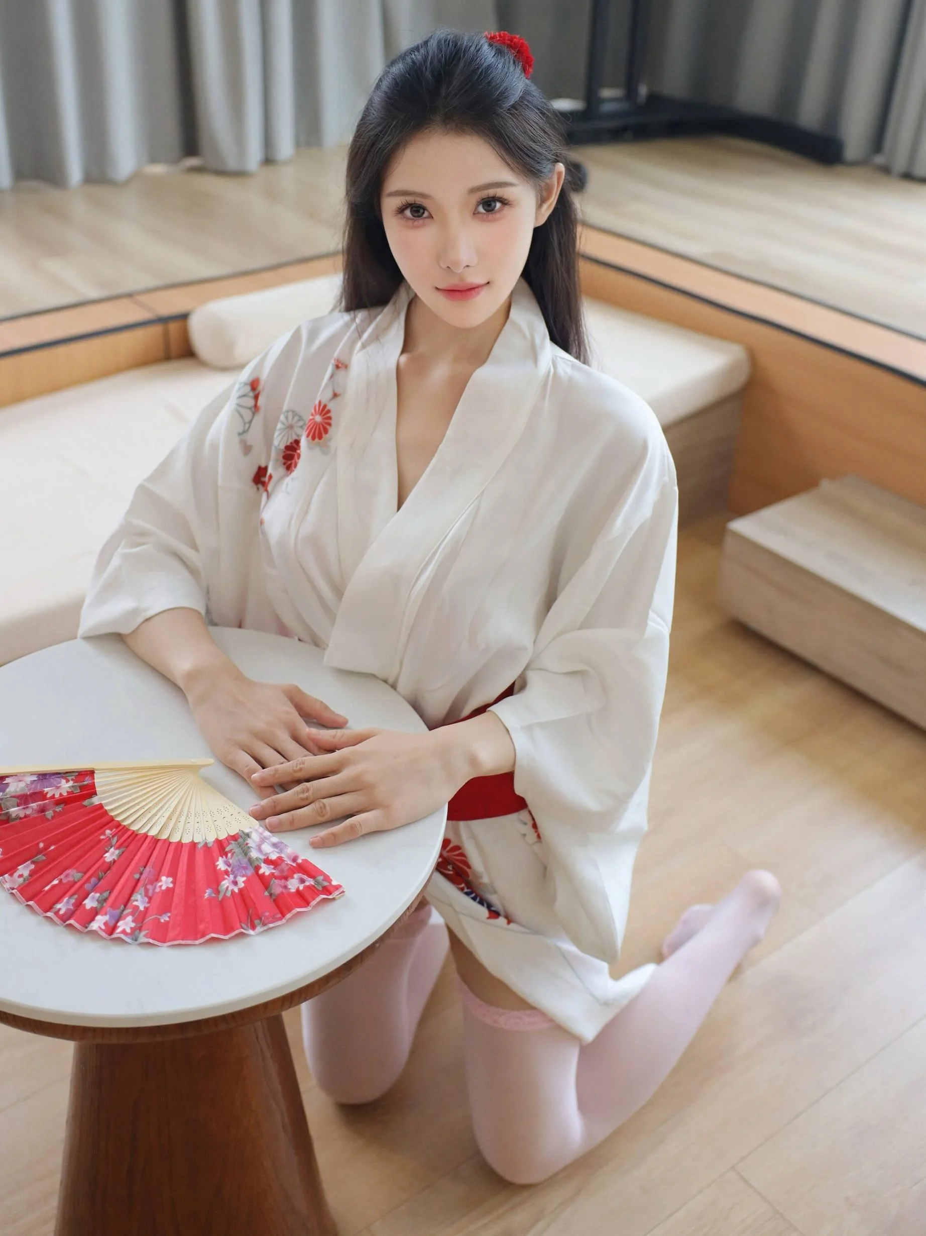 [秀人精选] 梨霜儿 诱人私拍福利 COS潘金莲 第 37 张