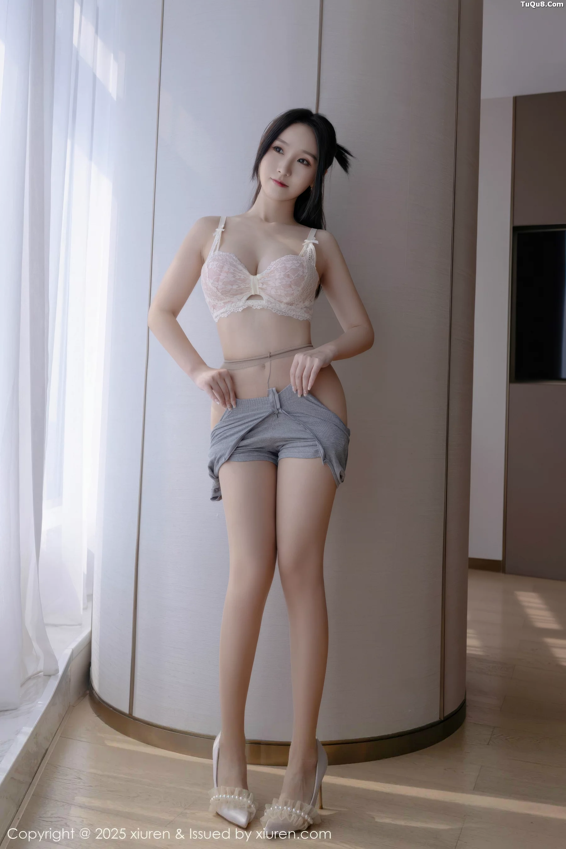 杏子Yada性感灰色连体衣+情趣兔子装秀曼妙身姿绝美写真 第 62 张