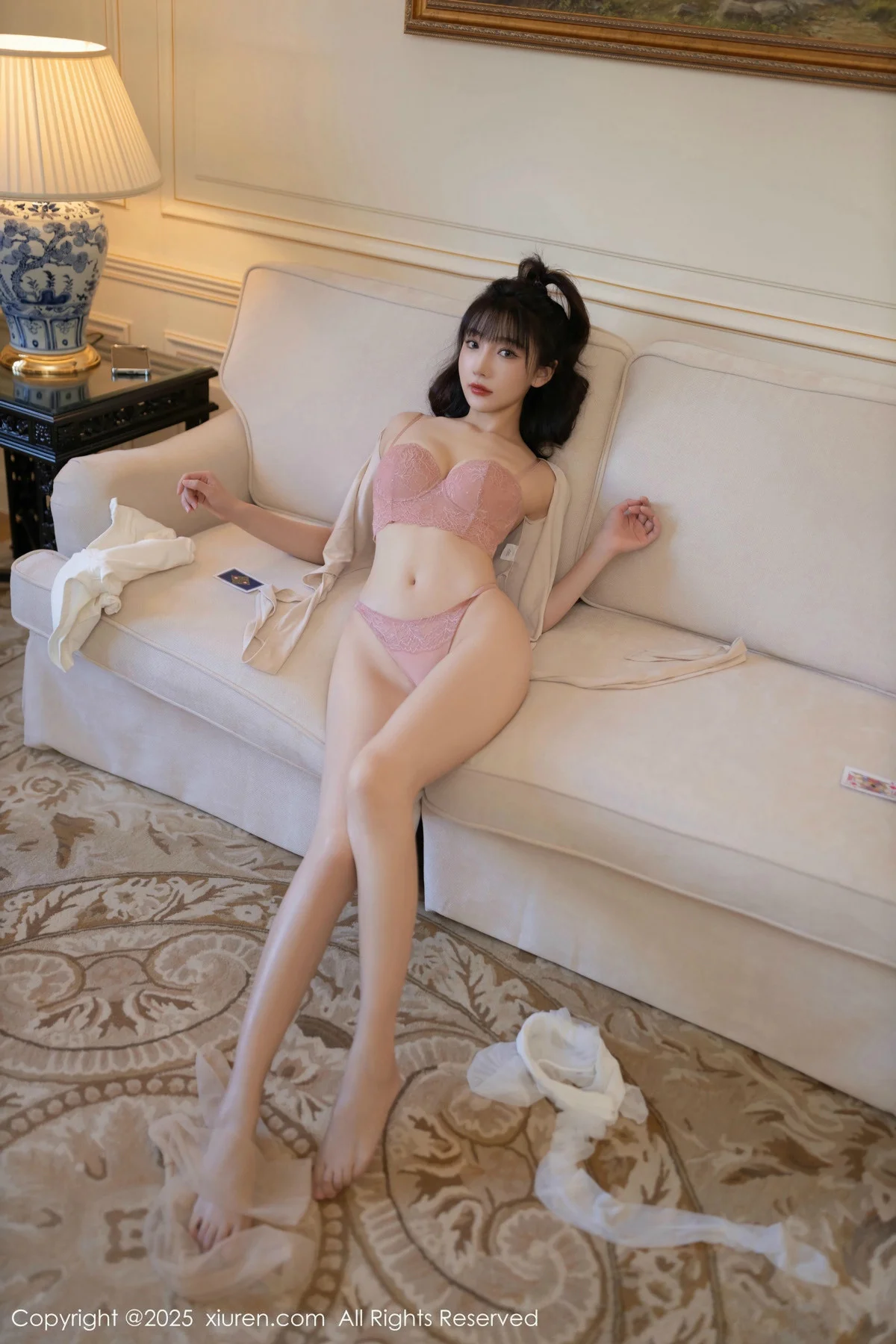 合集陆萱萱＆安然anran性感姐妹花蕾丝内衣撩人绝美写真 第 92 张