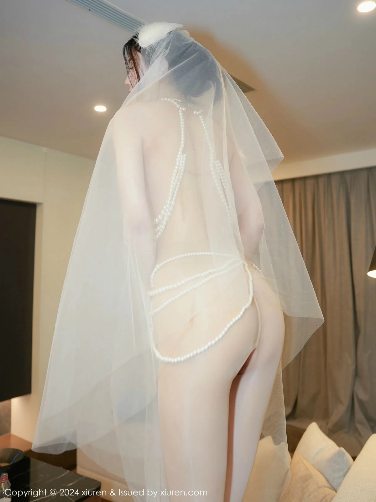 Erikaki性感薄透情趣婚纱配超薄无内肉丝秀火辣身材绝美写真 第 115 张