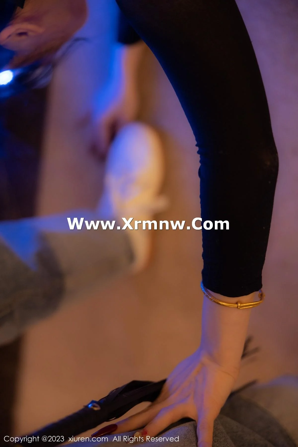 潘娇娇私房性感黑色薄纱轻透情趣连体衣秀丰乳肥臀绝美写真 第 21 张