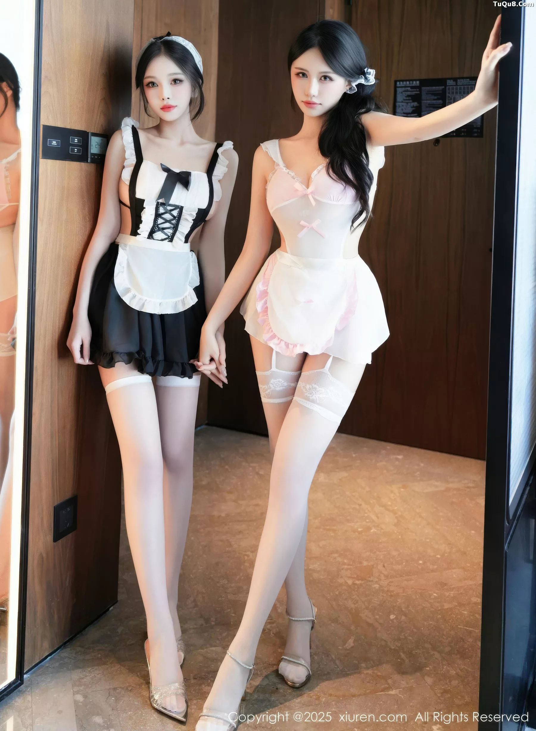 合集shelly诗莉吖私房性感姐妹花白色丝袜秀曼妙身姿绝美写真 第 18 张