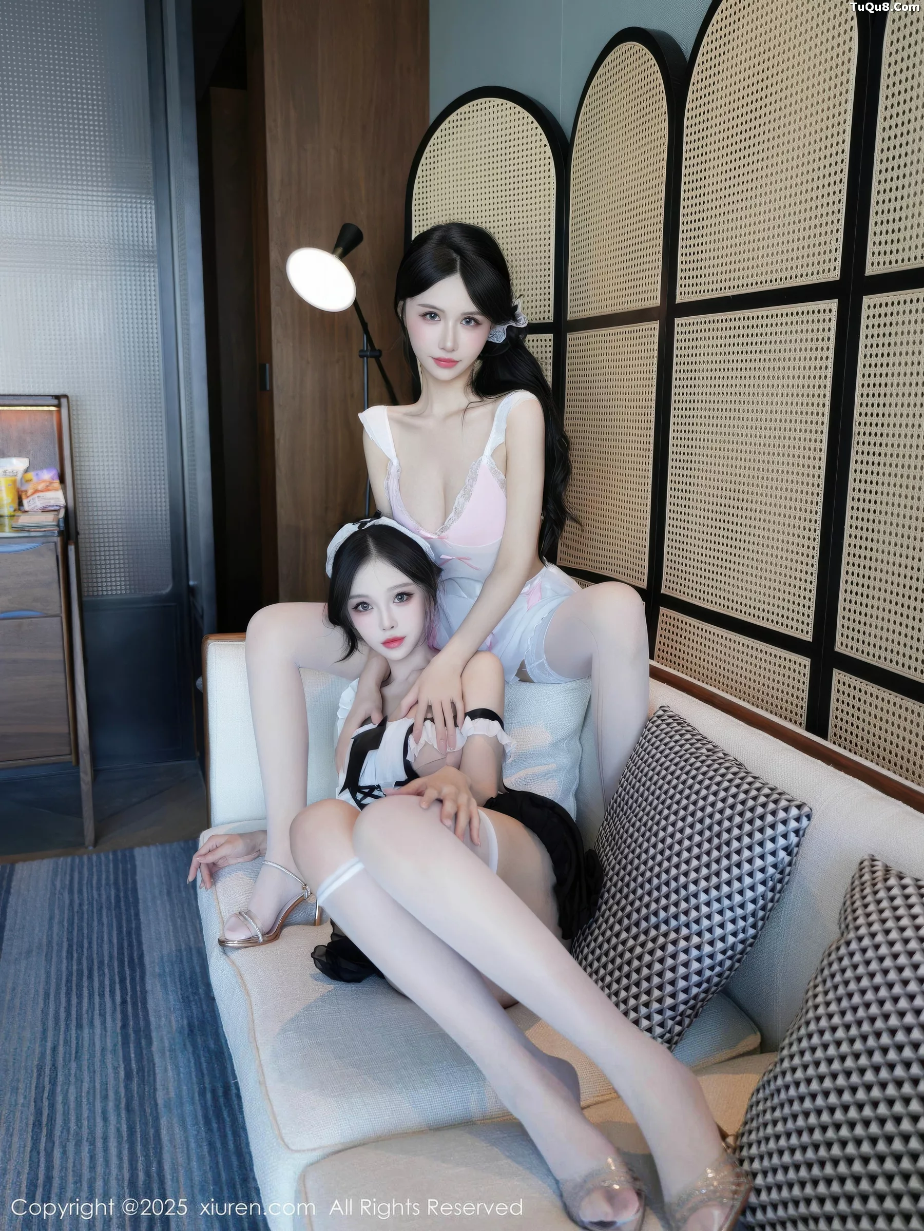 合集shelly诗莉吖私房性感姐妹花白色丝袜秀曼妙身姿绝美写真 第 23 张