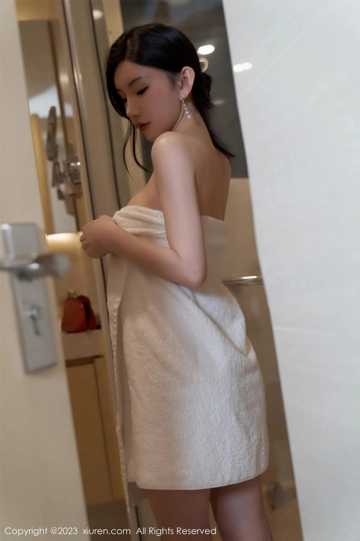 周于希Sally私房性感蕾丝薄纱睡裙秀完美身材惹火绝美写真 第 50 张