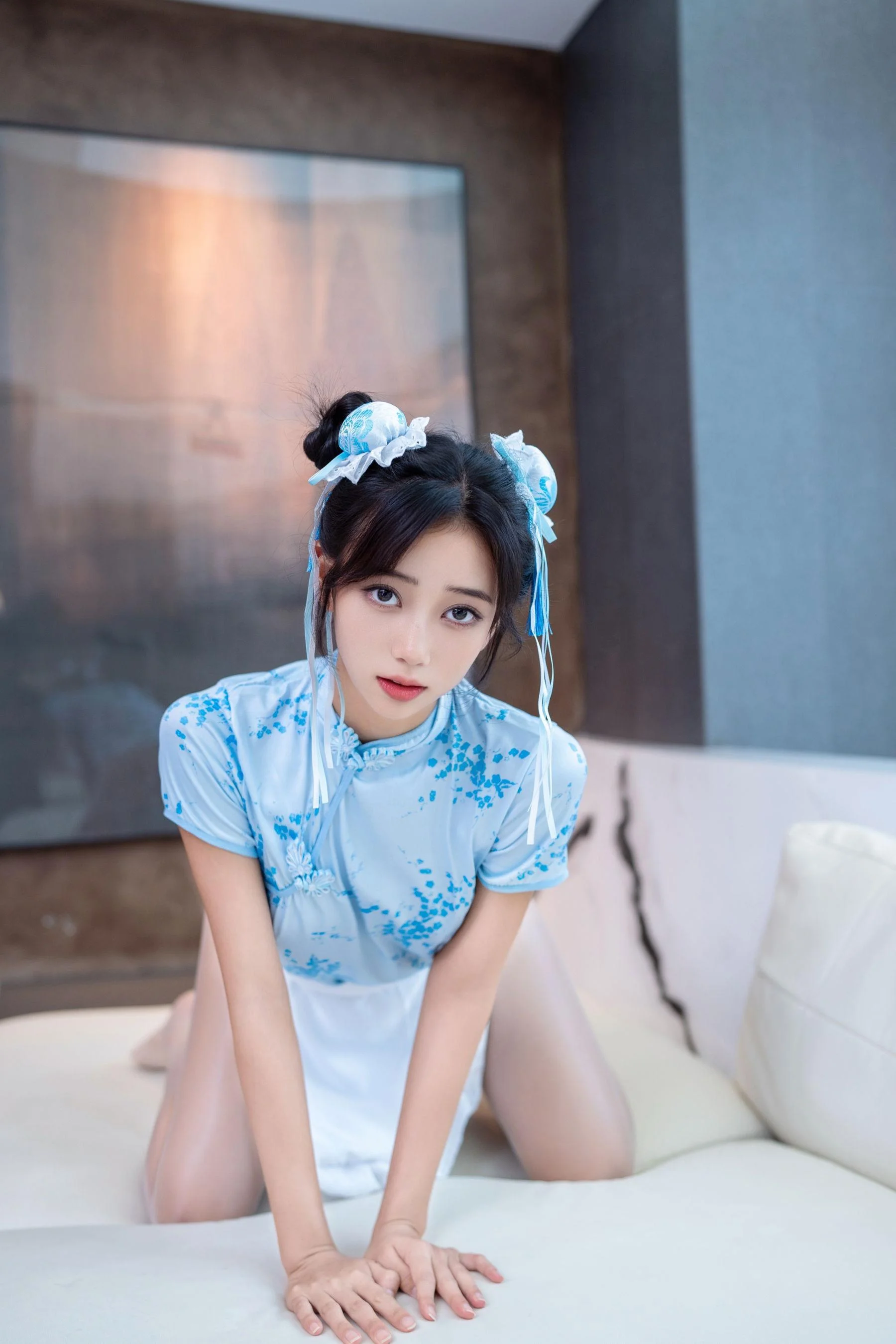 [秀人付费] 时安安 诱人私拍福利 春丽 第 28 张