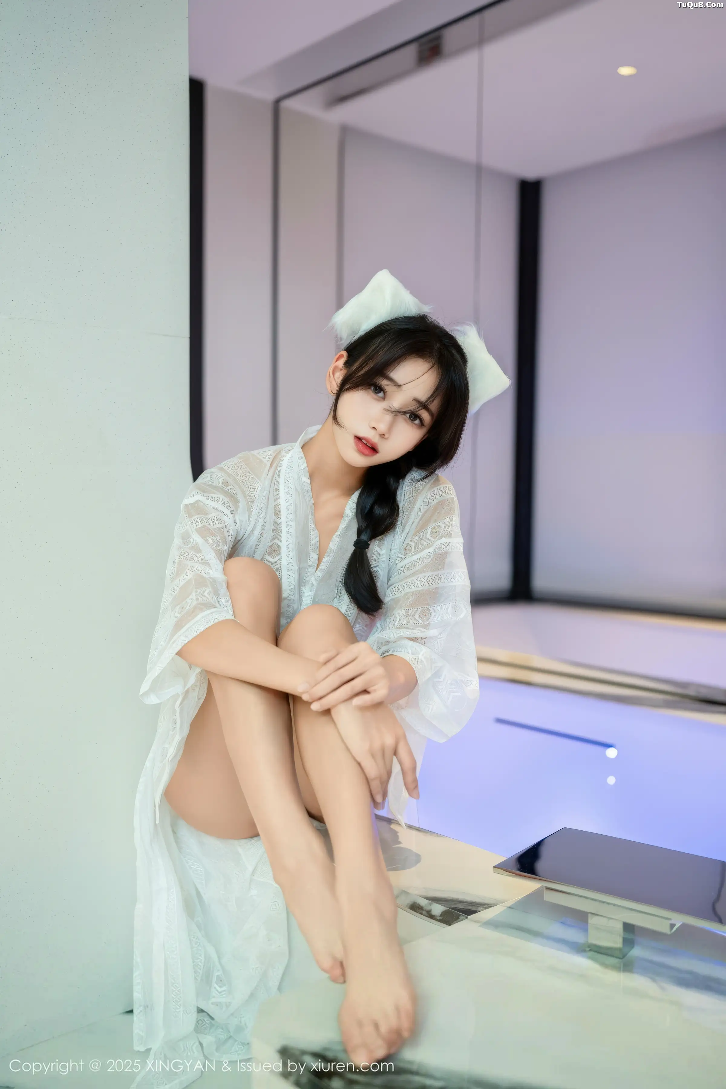 时安安私房性感白色薄透连衣裙秀柔美身姿迷人绝美写真 第 21 张