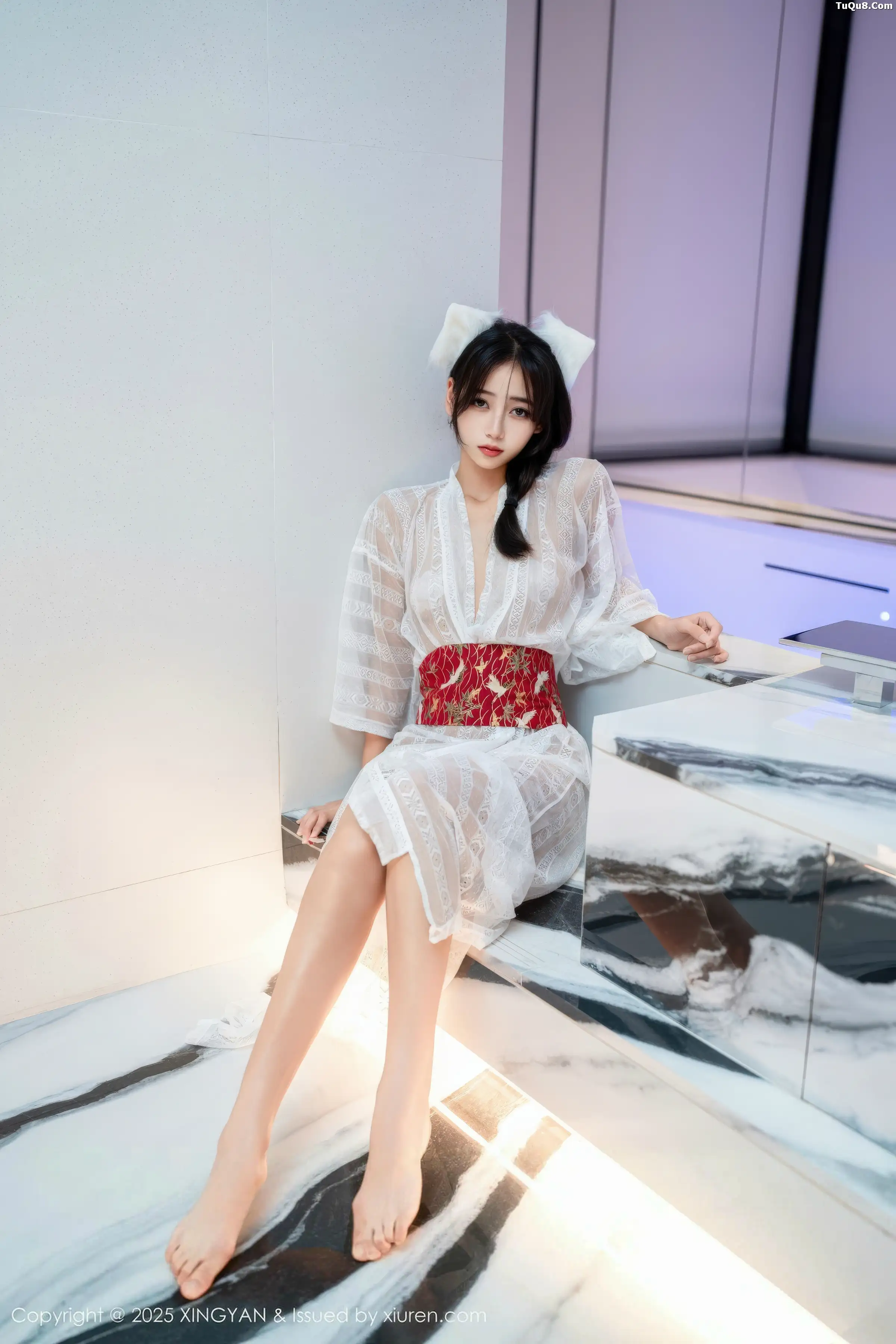 时安安私房性感白色薄透连衣裙秀柔美身姿迷人绝美写真 第 28 张