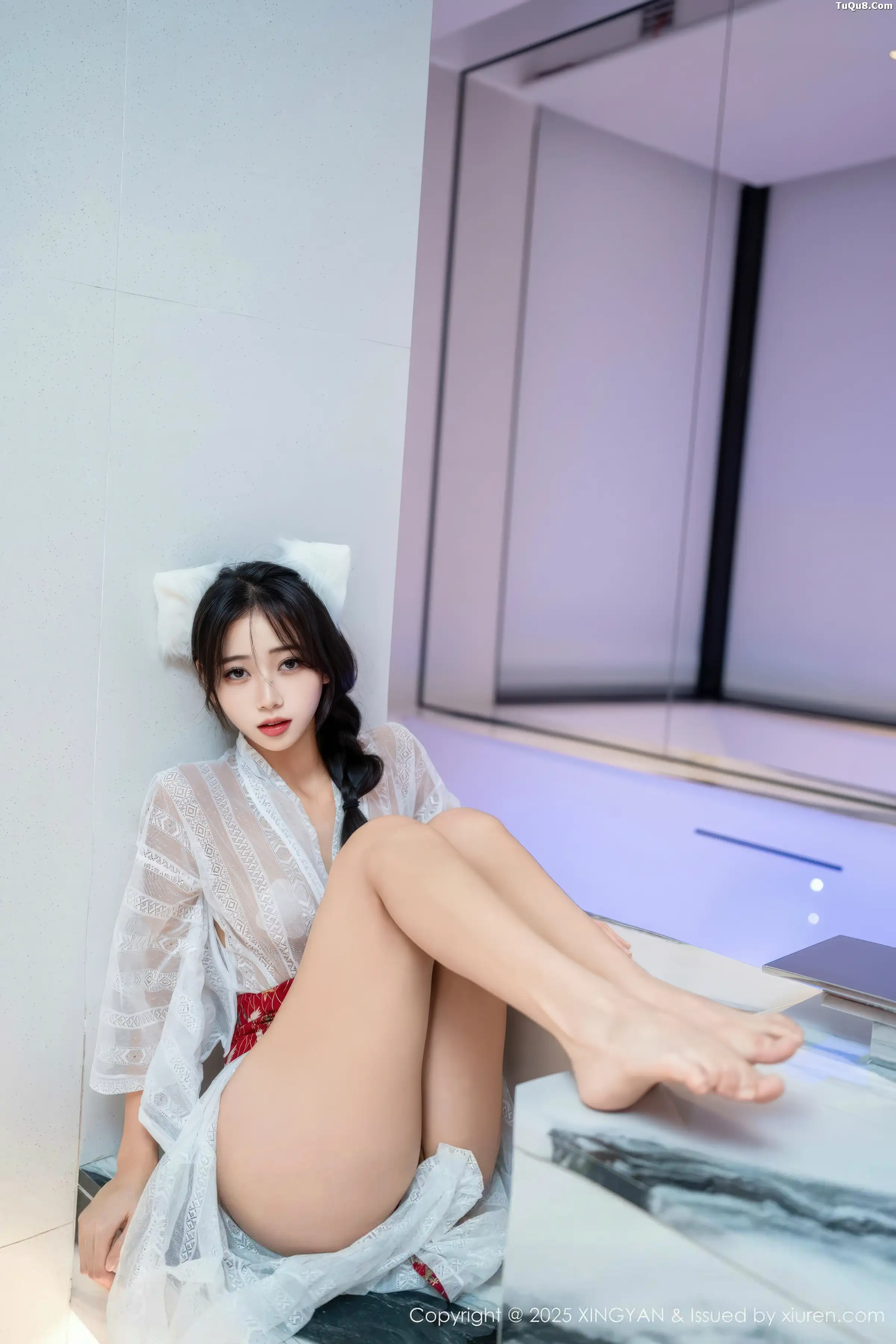 时安安私房性感白色薄透连衣裙秀柔美身姿迷人绝美写真 第 29 张