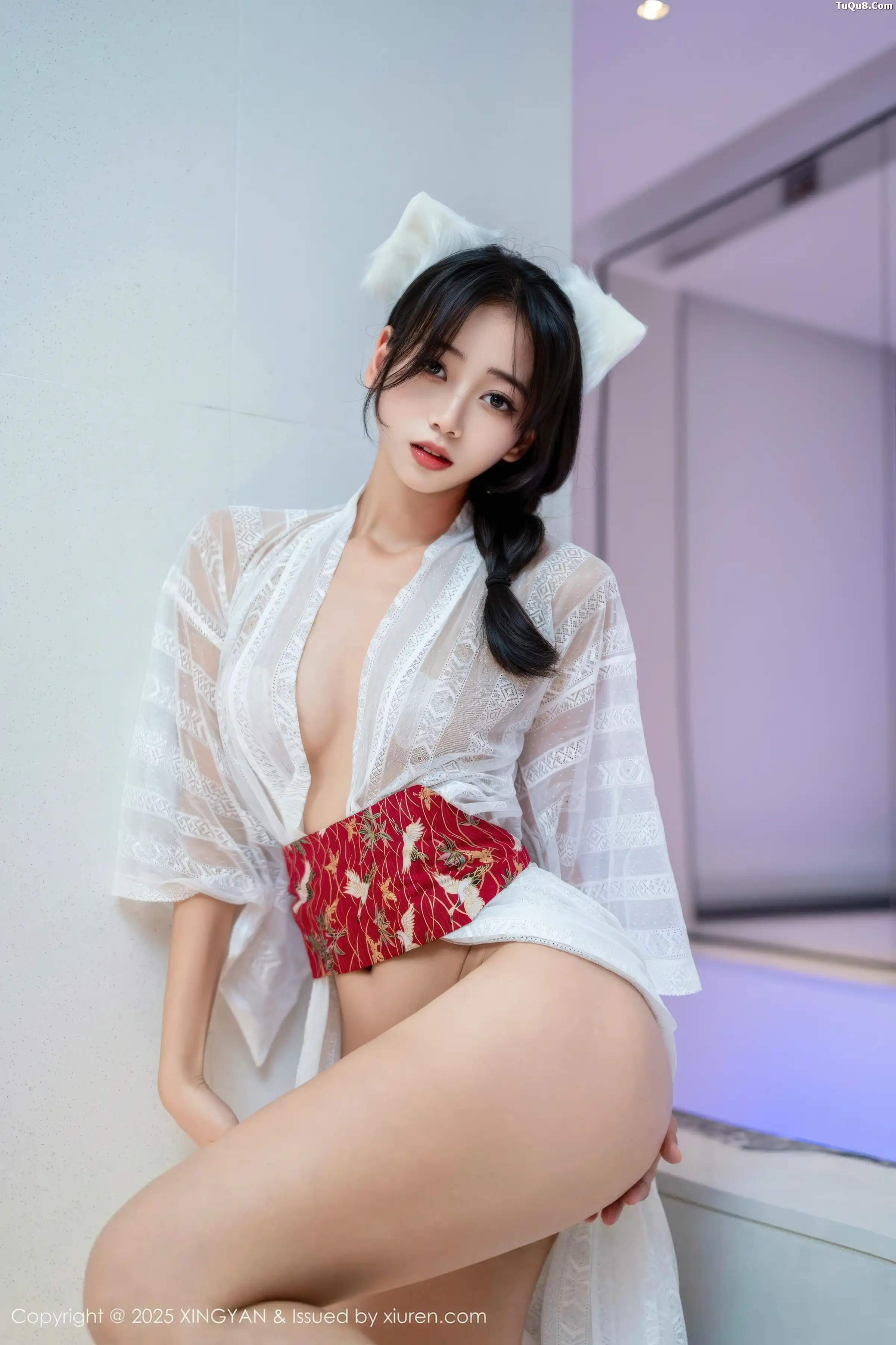 时安安私房性感白色薄透连衣裙秀柔美身姿迷人绝美写真 第 35 张