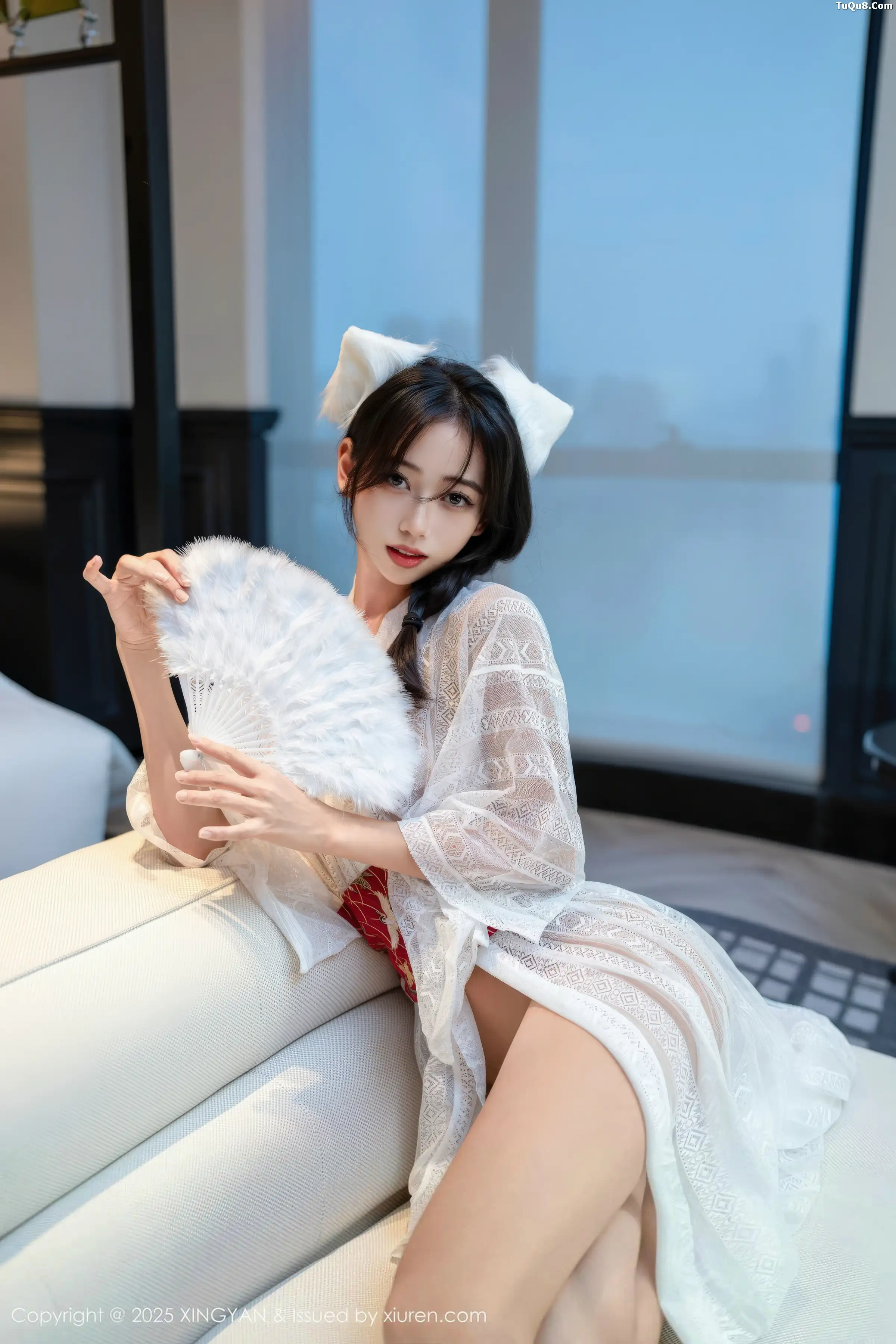 时安安私房性感白色薄透连衣裙秀柔美身姿迷人绝美写真 第 38 张