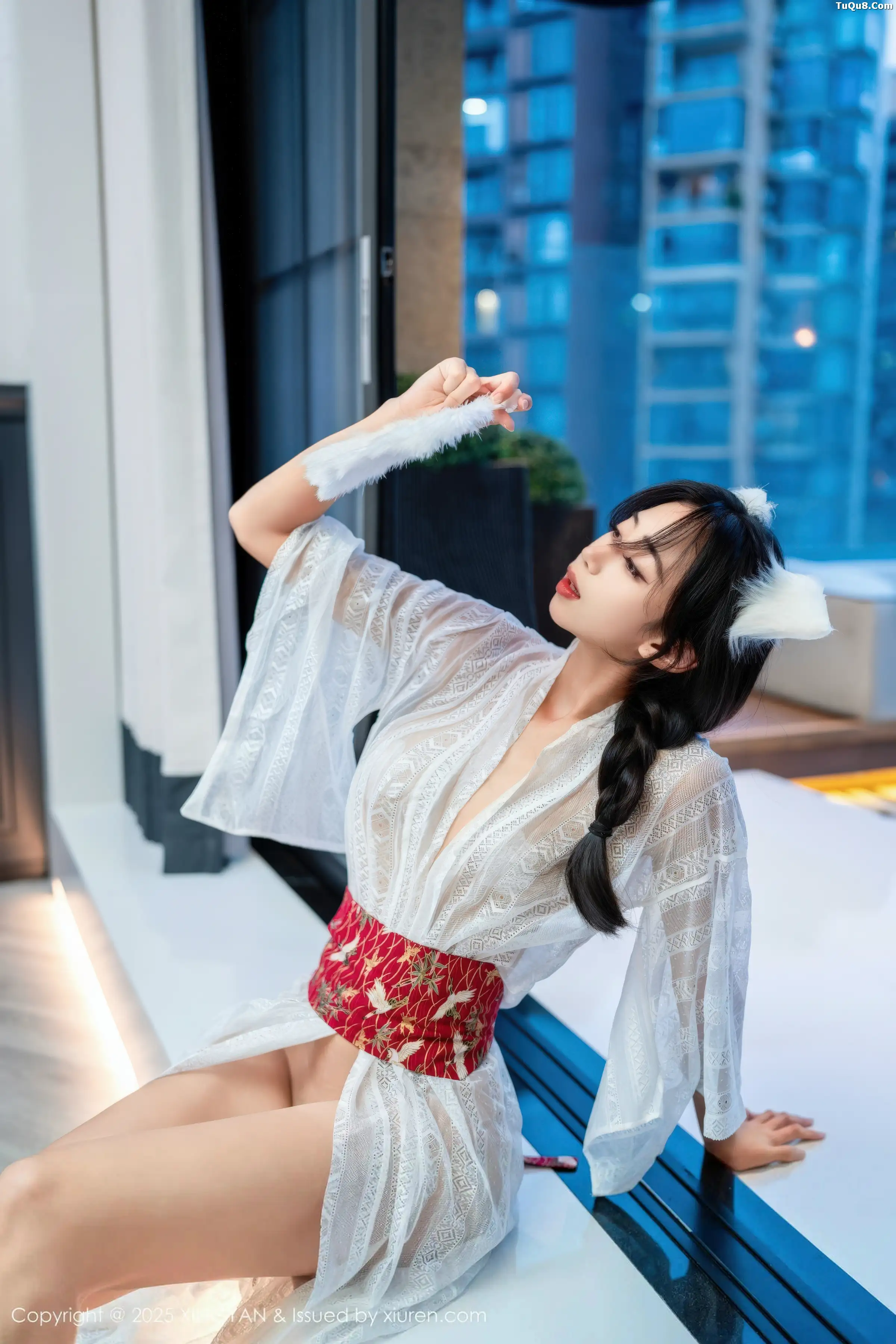 时安安私房性感白色薄透连衣裙秀柔美身姿迷人绝美写真 第 39 张