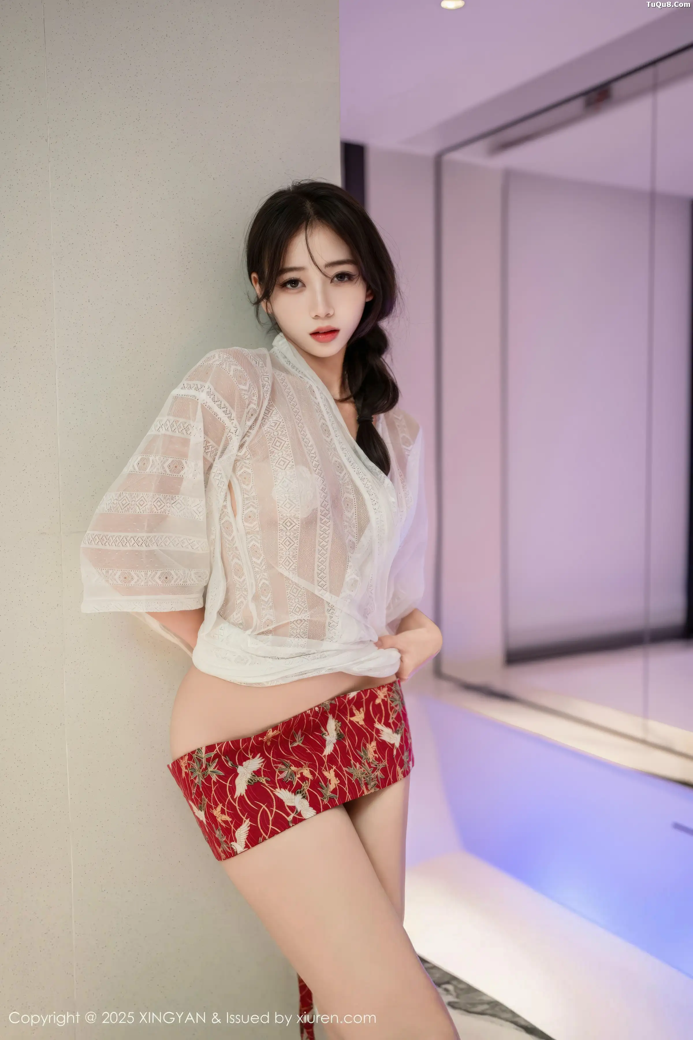 时安安私房性感白色薄透连衣裙秀柔美身姿迷人绝美写真 第 92 张