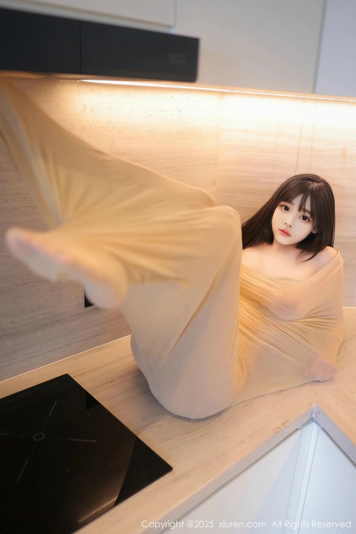 余安安性感超薄原色丝袜连体衣秀凹凸身材惹火绝美写真 第 33 张
