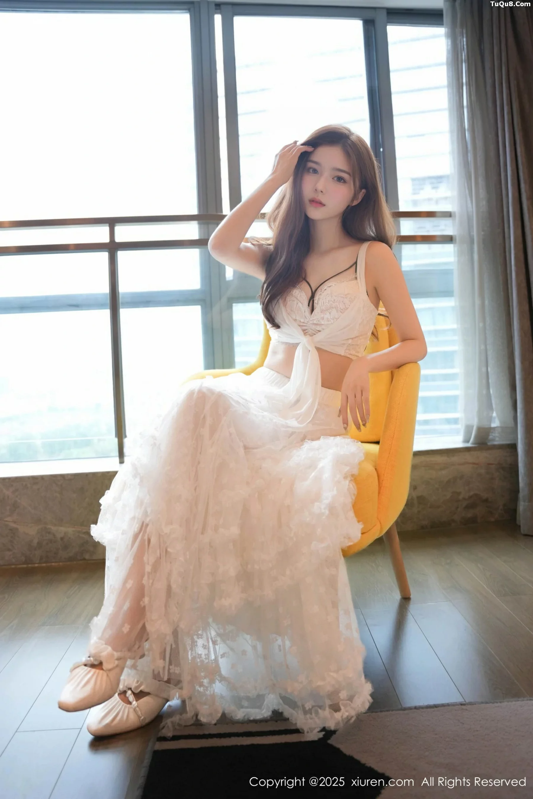 拍黄瓜girl性感白色连衣裙露白色内衣秀曼妙身材绝美写真 第 28 张