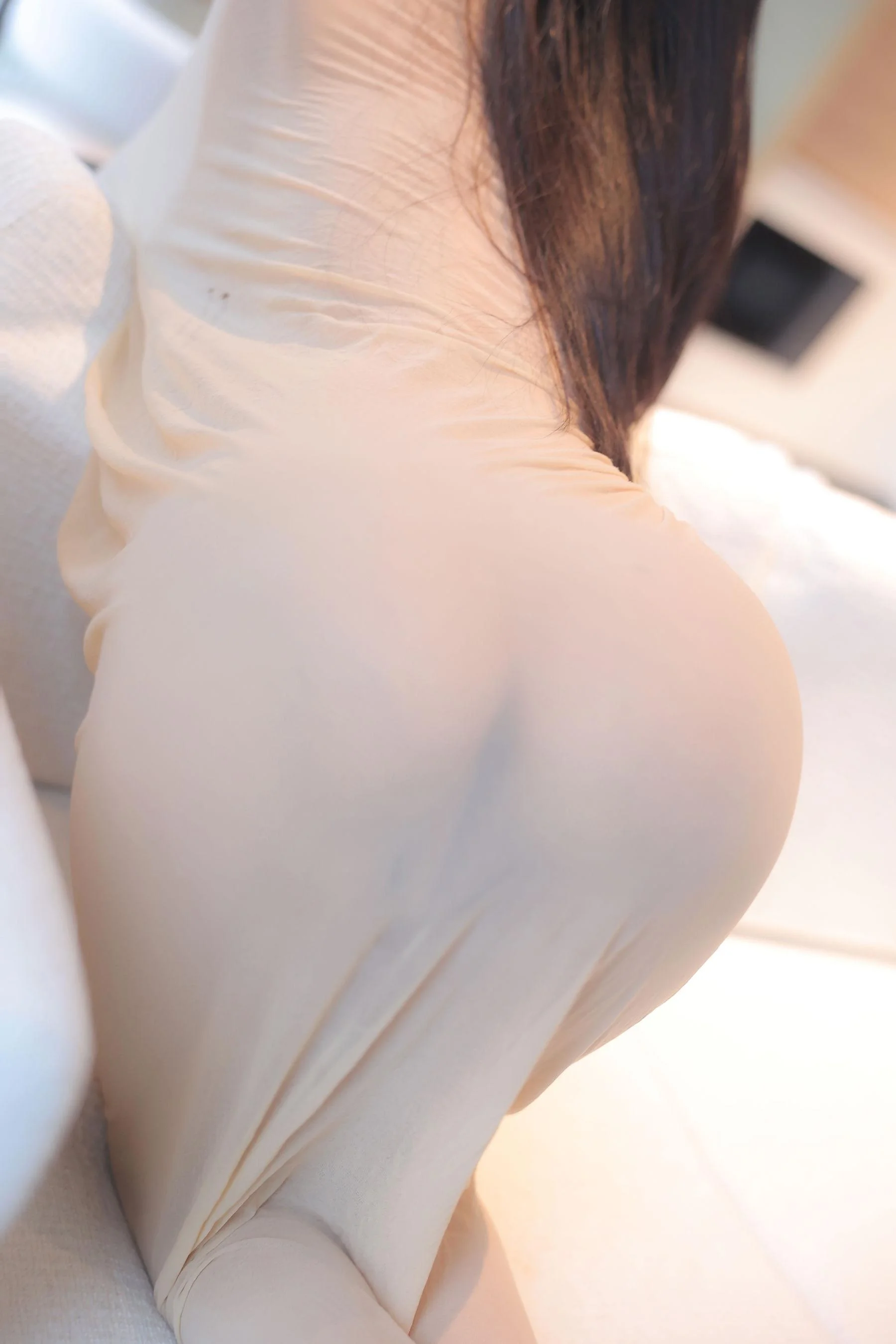 [秀人付费] 余安安 诱人私拍福利 透视薄纱 第 90 张
