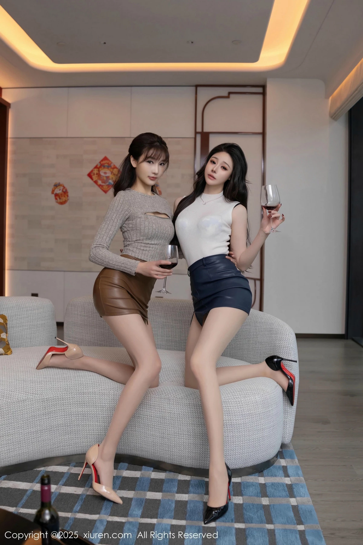 合集小逗逗＆唐安琪＆陆萱萱贺新春主题秀曼妙身姿绝美写真 第 13 张