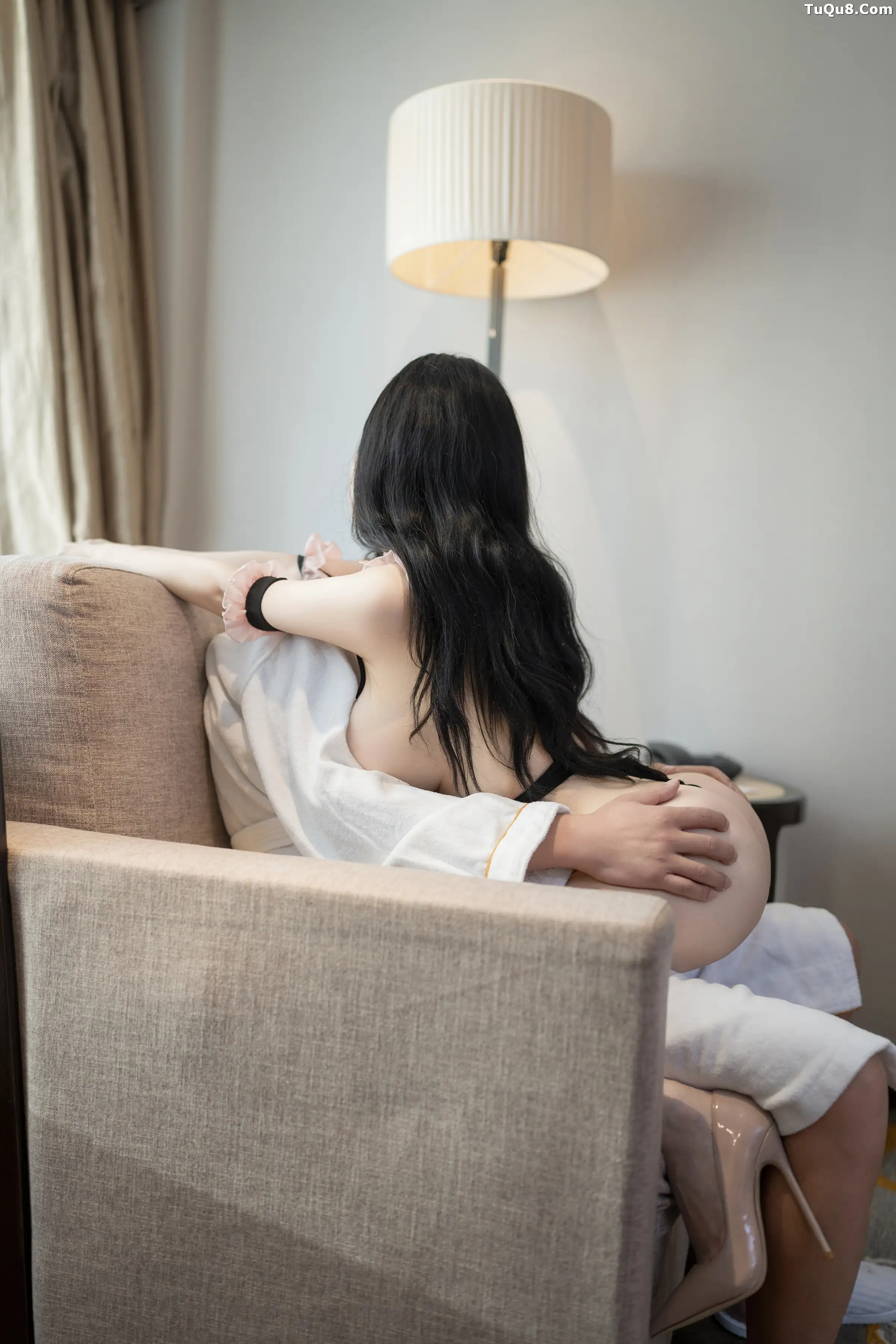 .B009 秀人番外 潘娇娇 双人女仆 主题写真 [] 第 50 张