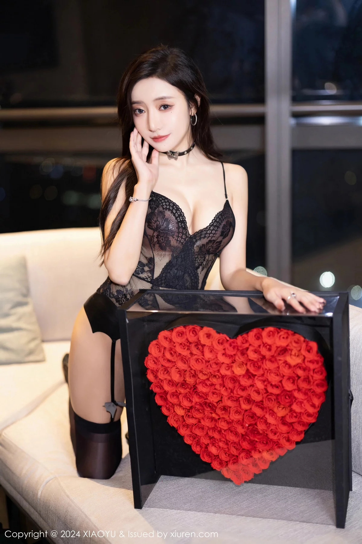 王馨瑶yanni暗红皮衣露黑色蕾丝情趣服秀曼妙身姿绝美写真 第 129 张